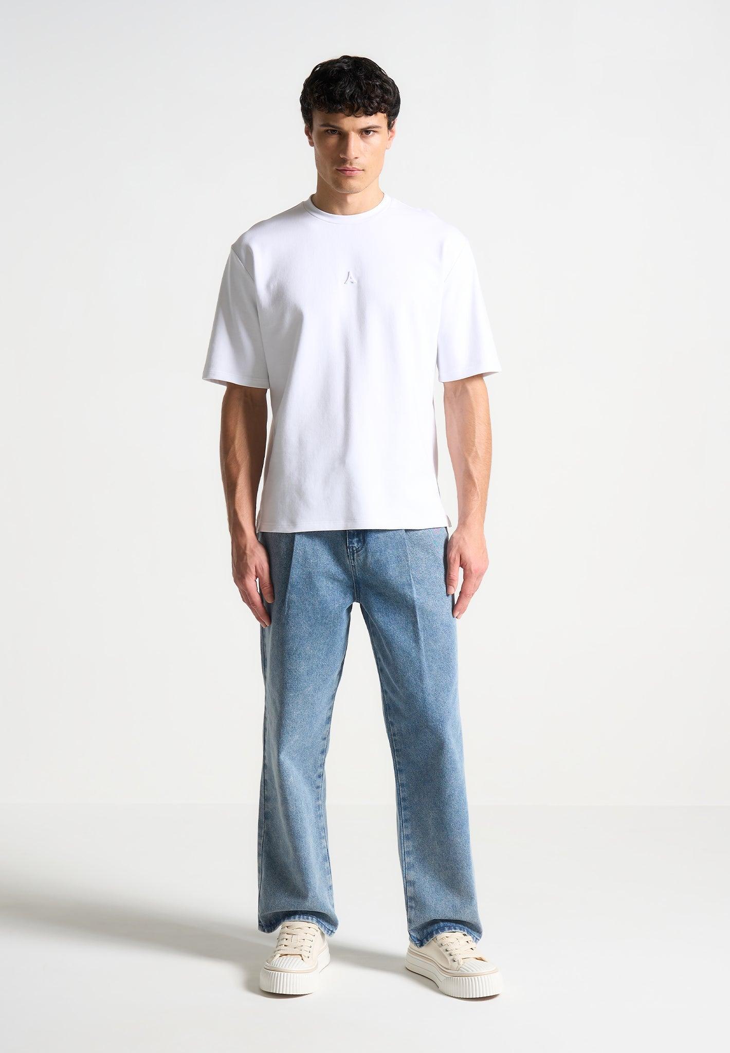 Self Portrait - Van Gogh Cotton T-Shirt - White Male Product Image