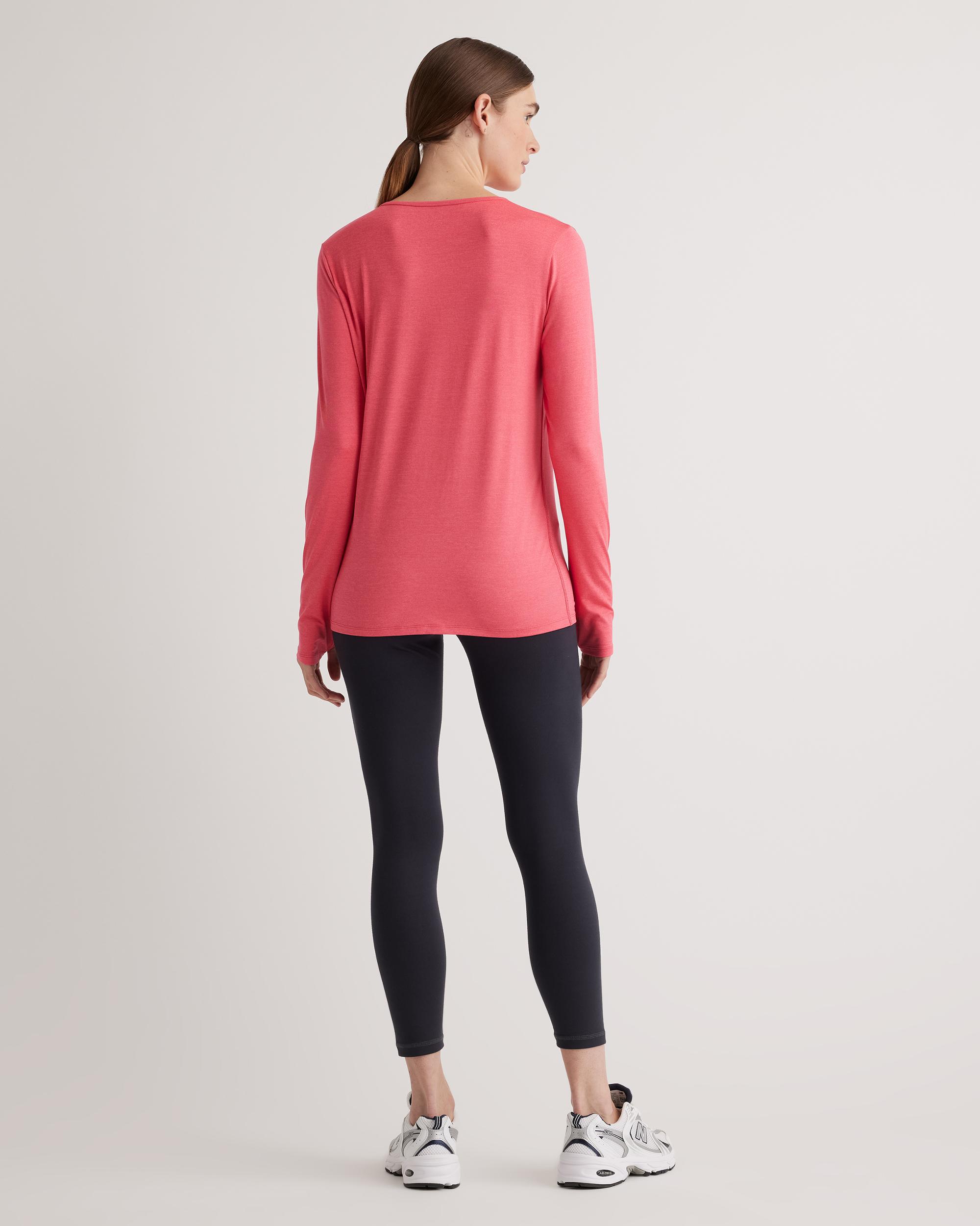 Quince | Women's Flowknit Breeze Long Sleeve Top 100% Polyester Product Image