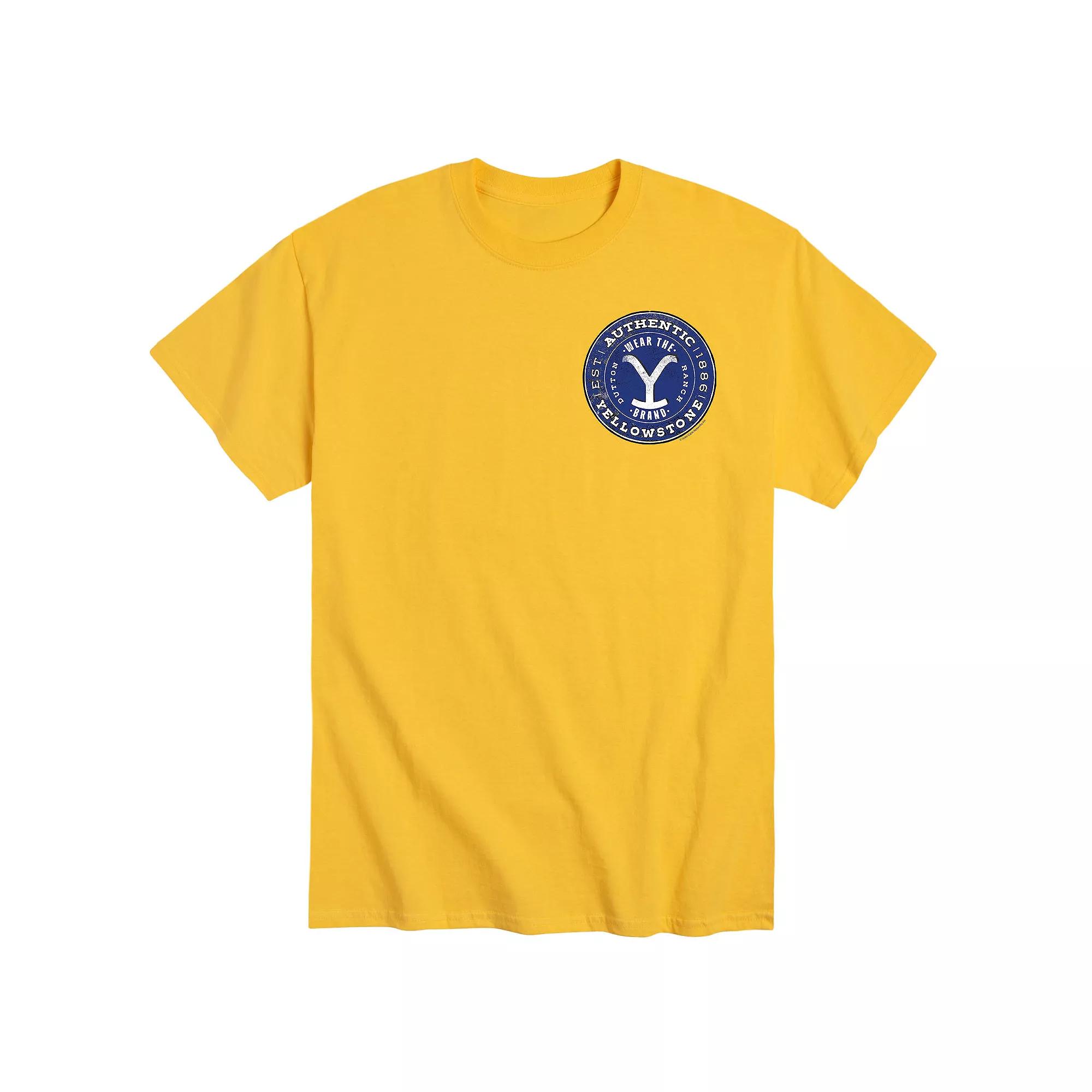 Men's Yellowstone Authenic Tee,  Product Image