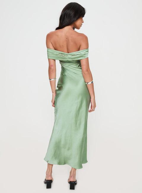 Sadee Maxi Dress Sage Product Image
