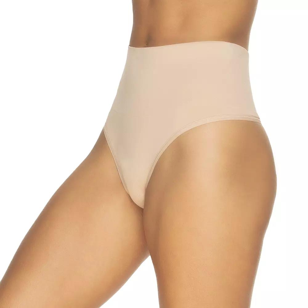 Women's Jezebel Fusion Waist Shaping Thong Panty 4198P1,  Product Image