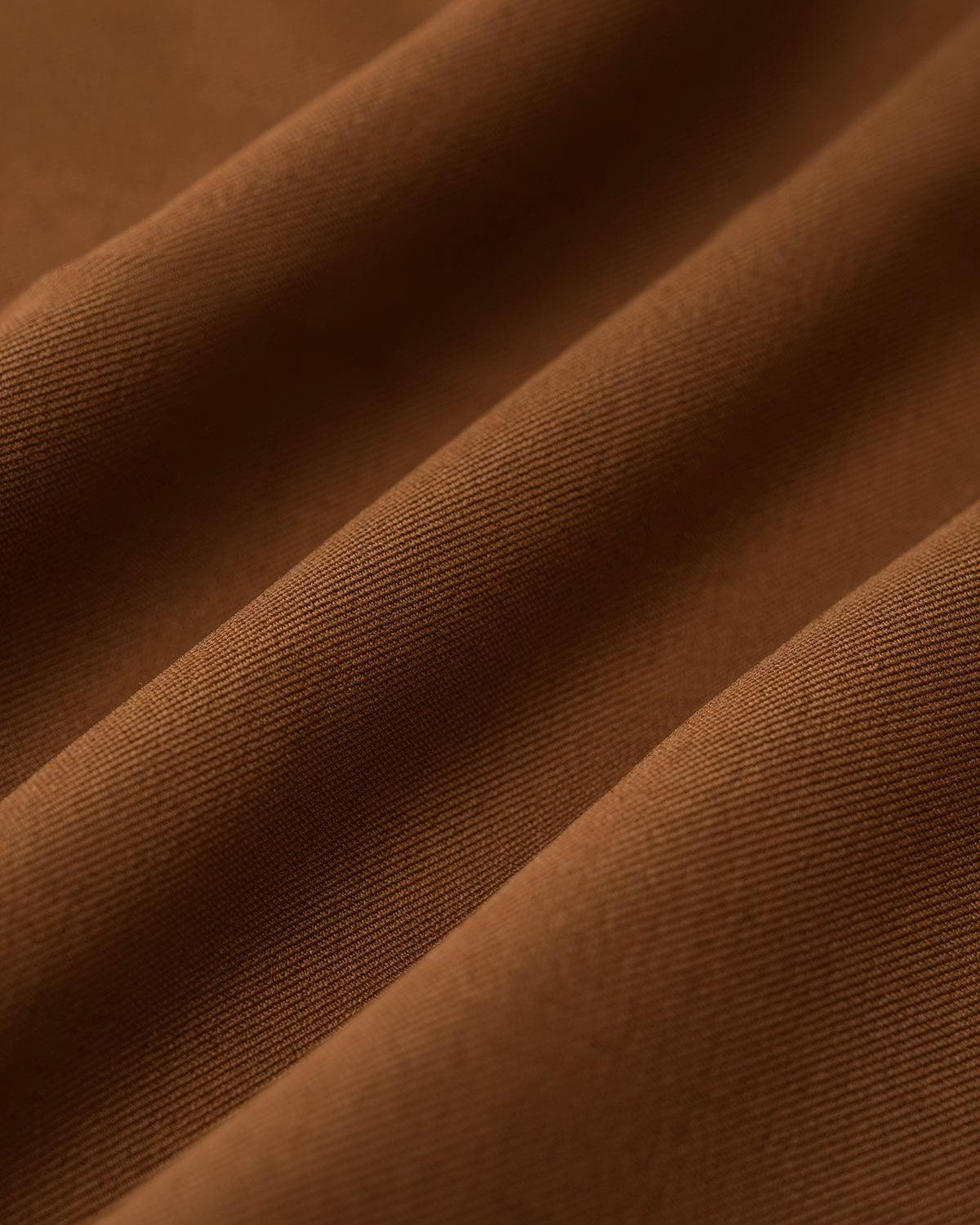 Red Elastic Waist Straight Pants Product Image