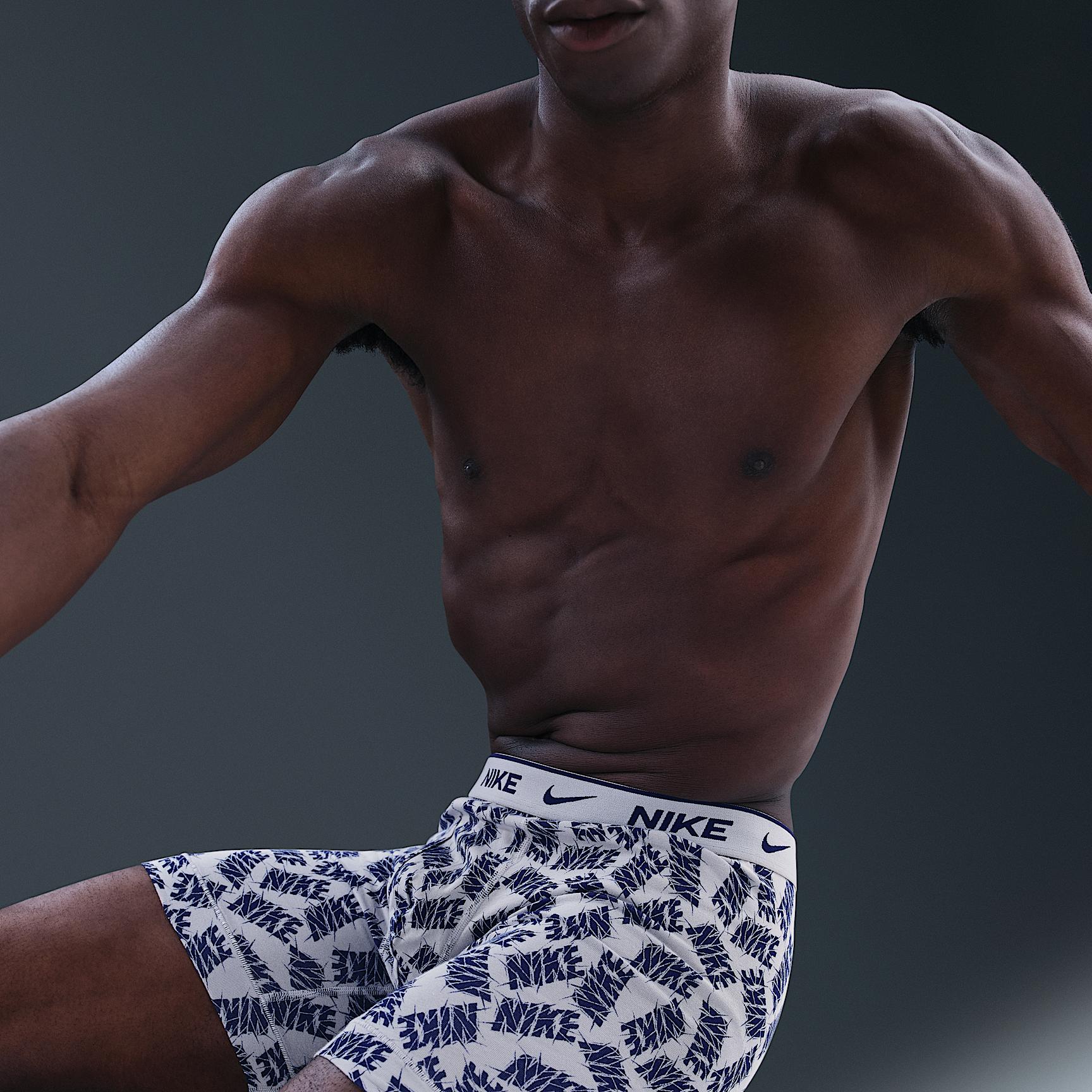 Nike Dri-FIT Essential Cotton Stretch Men's Boxer Briefs (3-Pack) Product Image