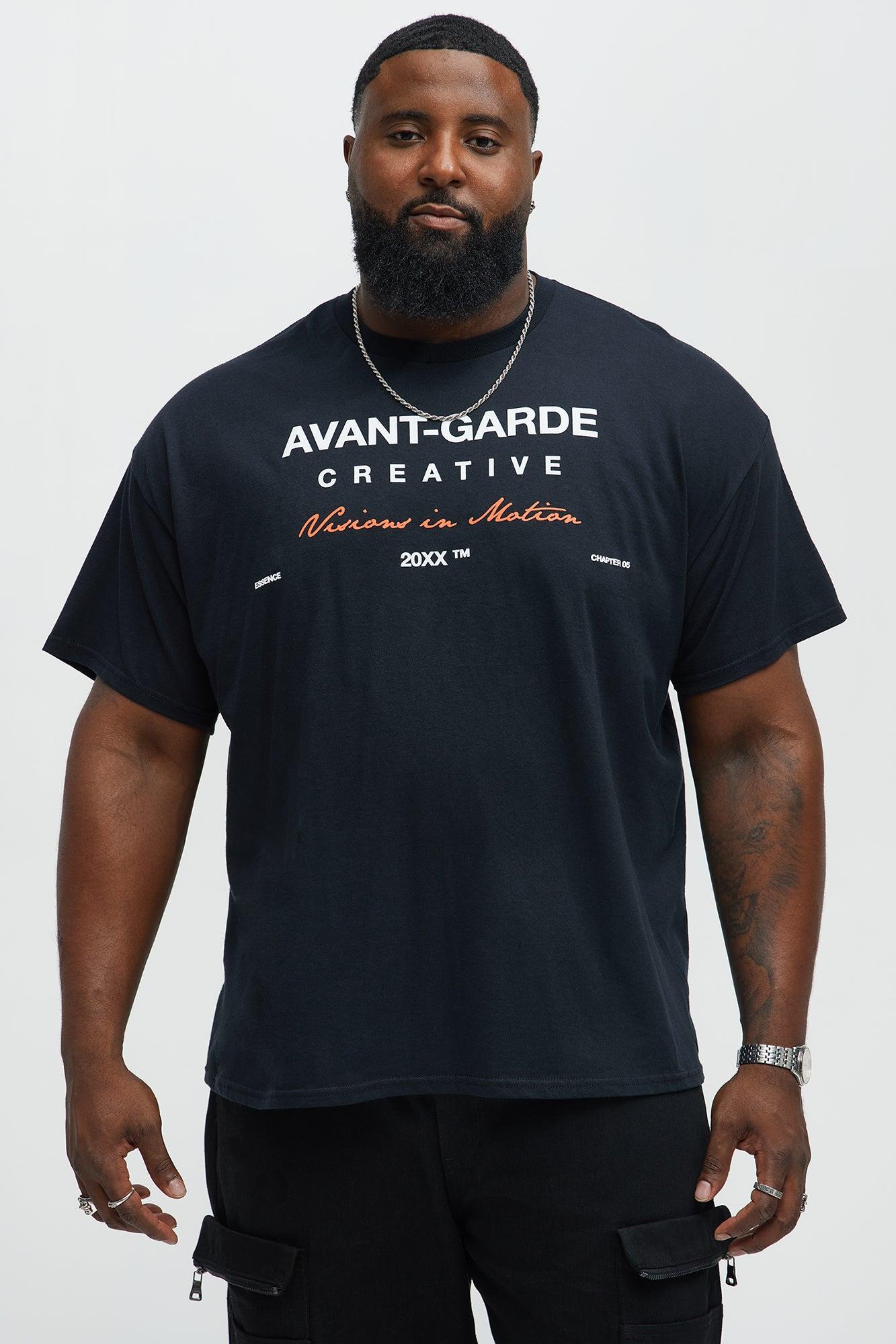 Advant-Garde Creative Dept Short Sleeve Tee - Black Product Image