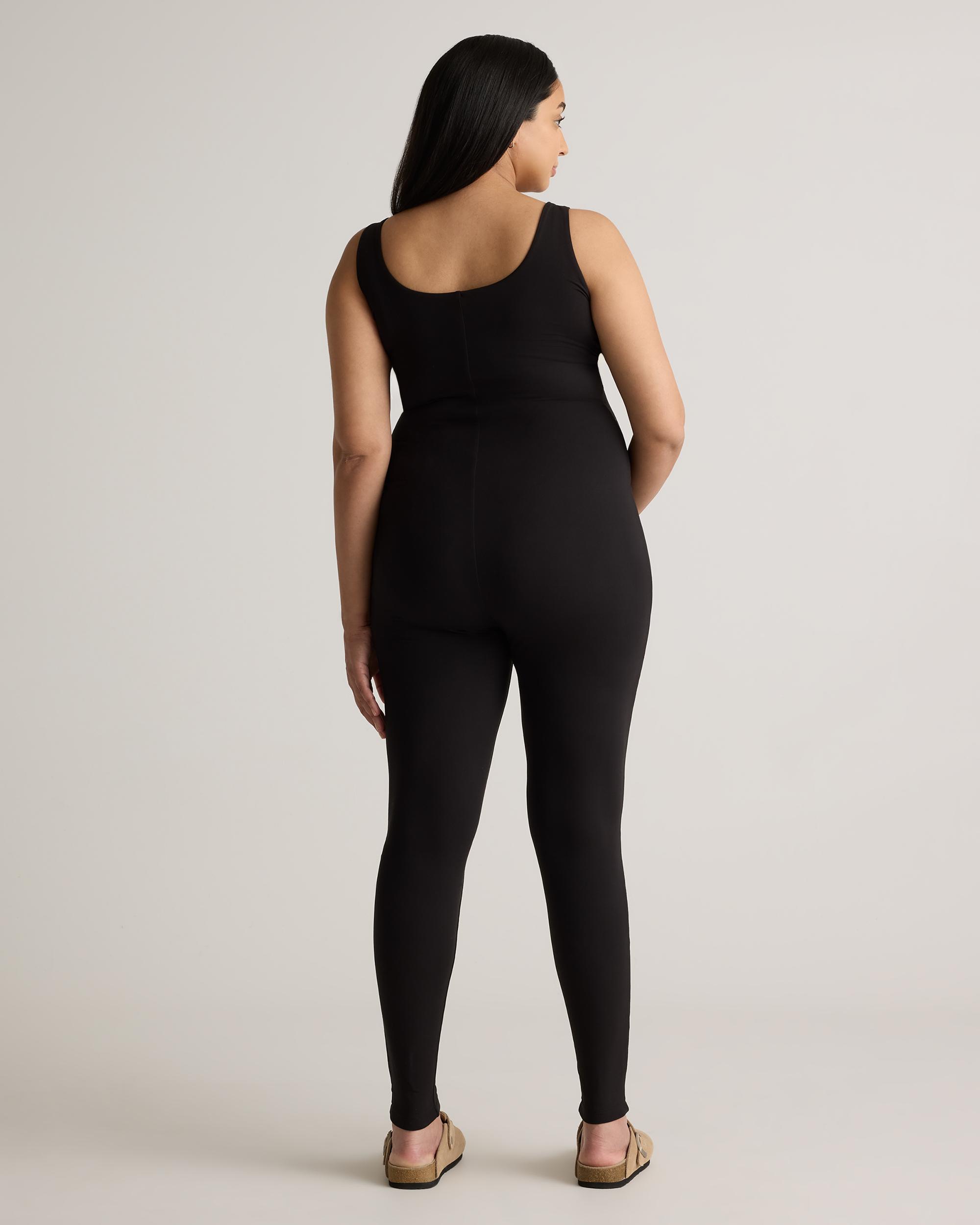 Quince | Women's Recycled Knit Maternity Tank Top Unitard Size XL, Recycled Polyester Product Image