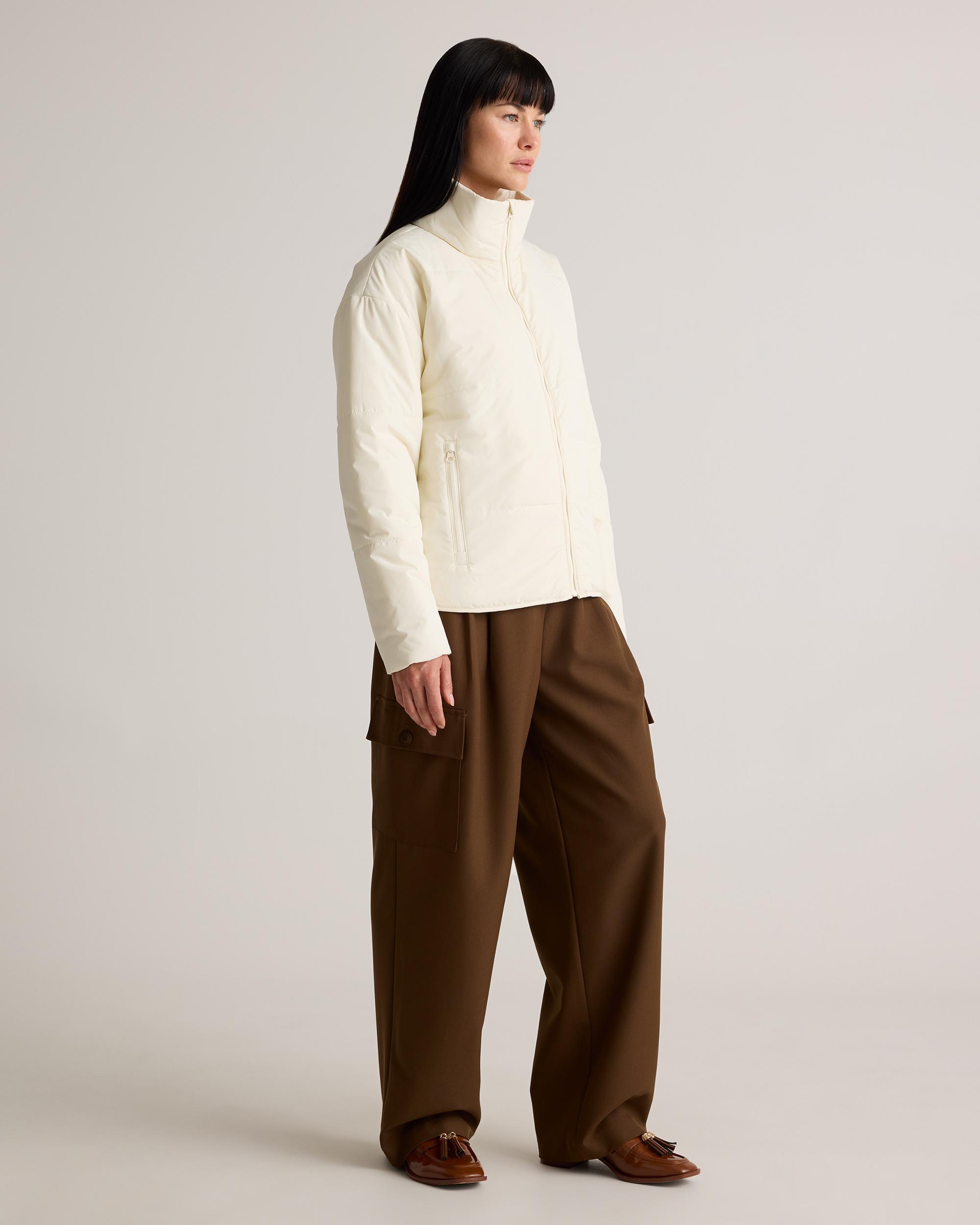 Quince | Women's Featherless Puffer Zip Jacket Recycled Polyester Product Image