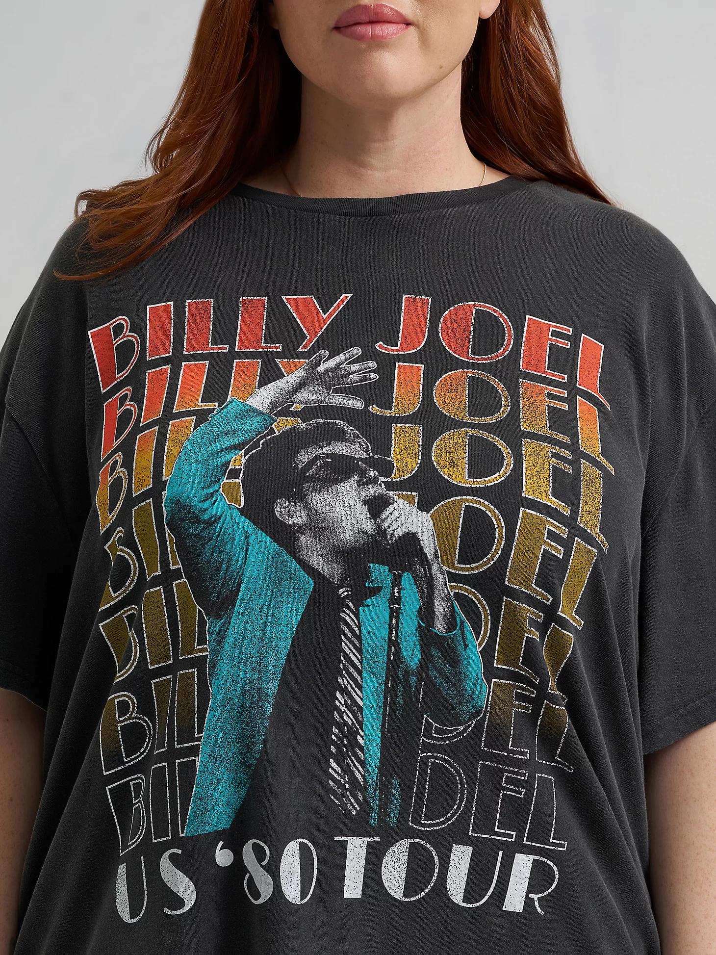 Women's Billy Joel Graphic Tee (Plus) | Women's Tops & Tees | Lee® Product Image