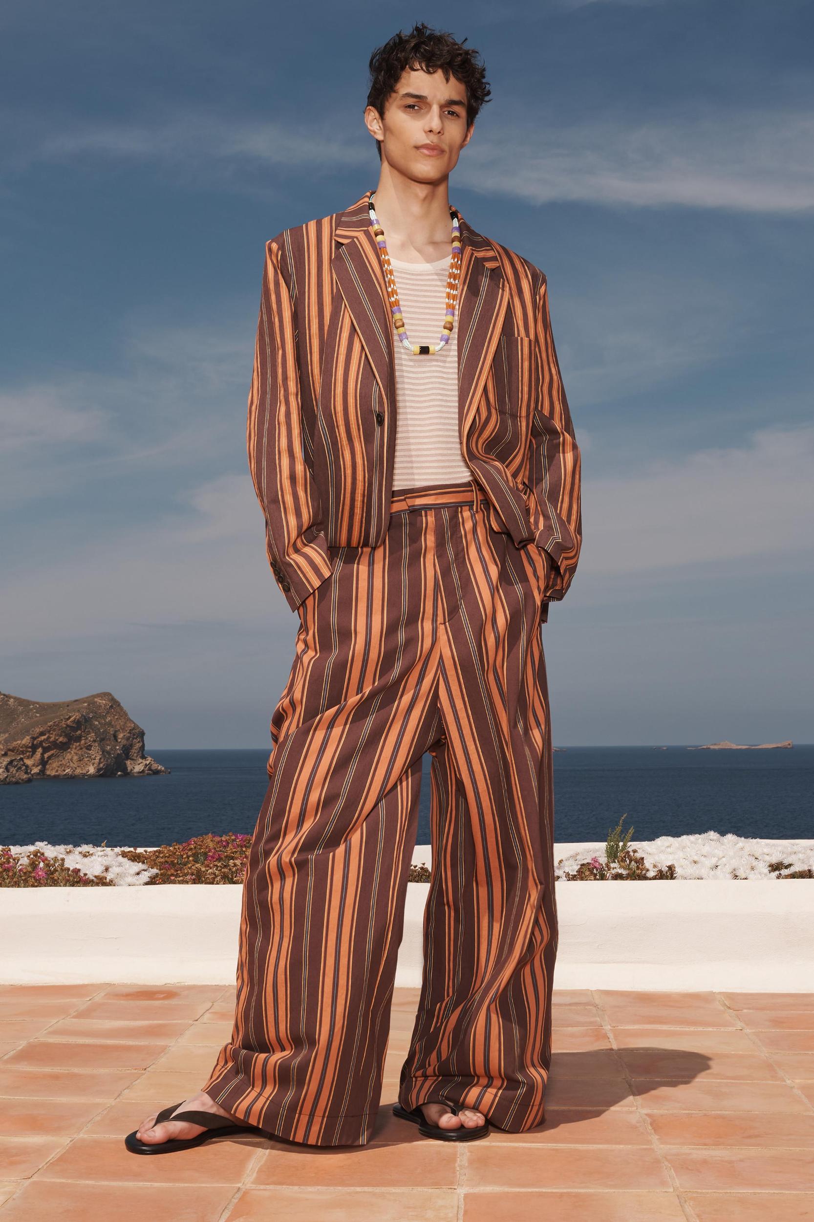 LIMITED EDITION STRIPED SUIT PANTS Product Image
