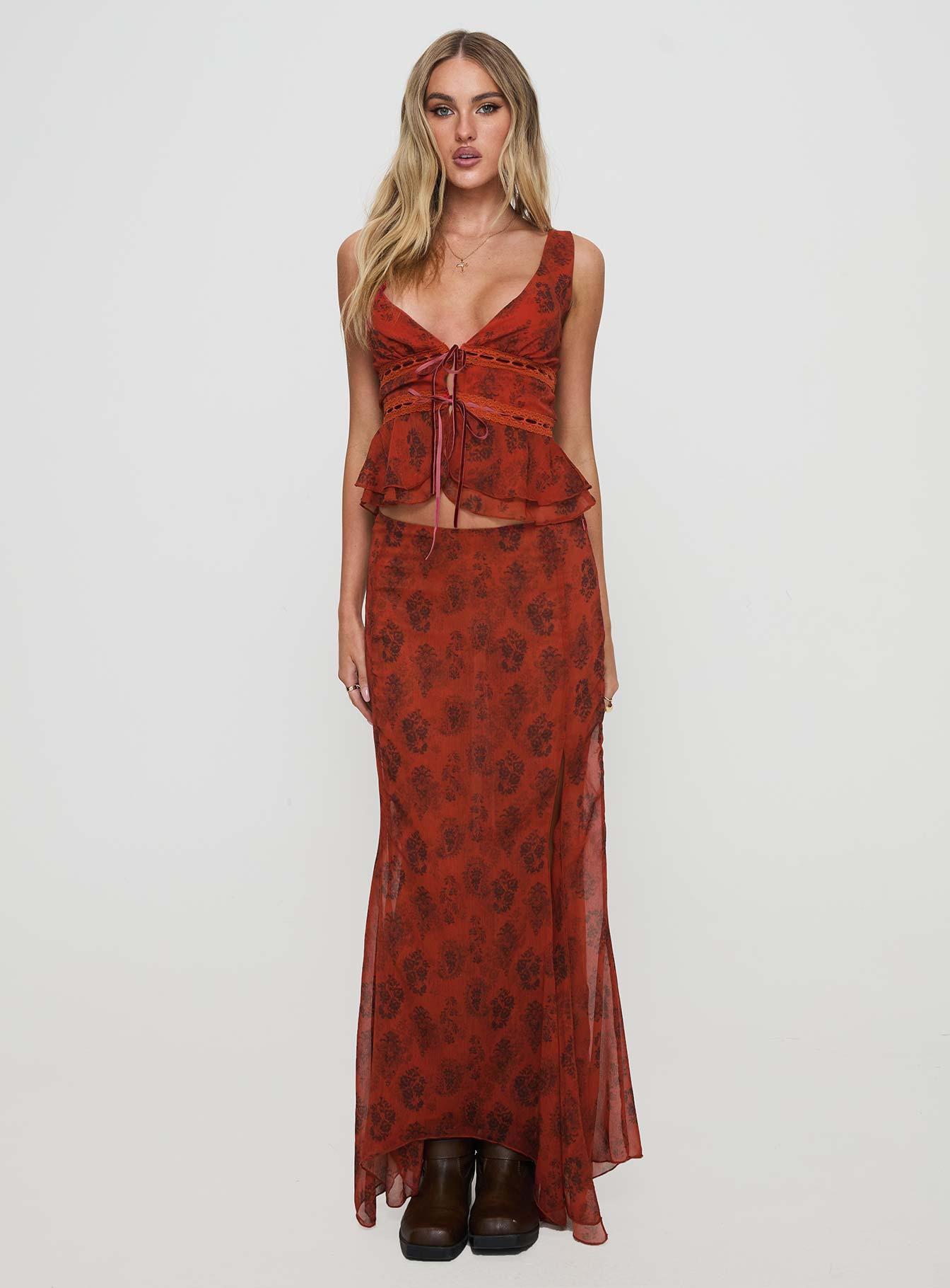 Nikolise Top Red Product Image