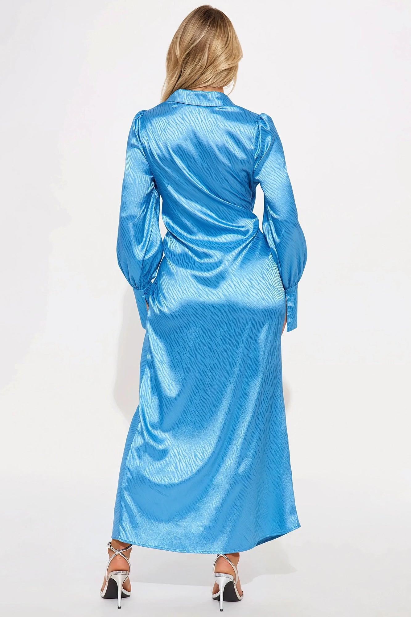 Lurella Maxi Dress - Blue Product Image