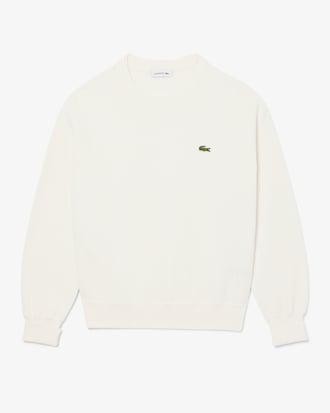 Moss Stitch Cotton Sweater Product Image