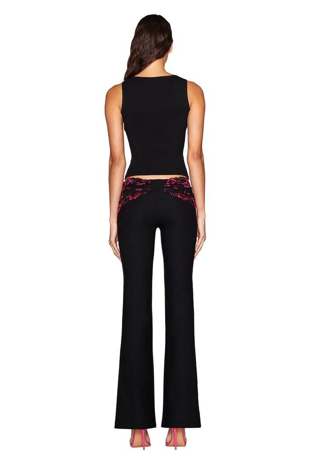 ANGELINA PANT - BLACK : LACE Product Image