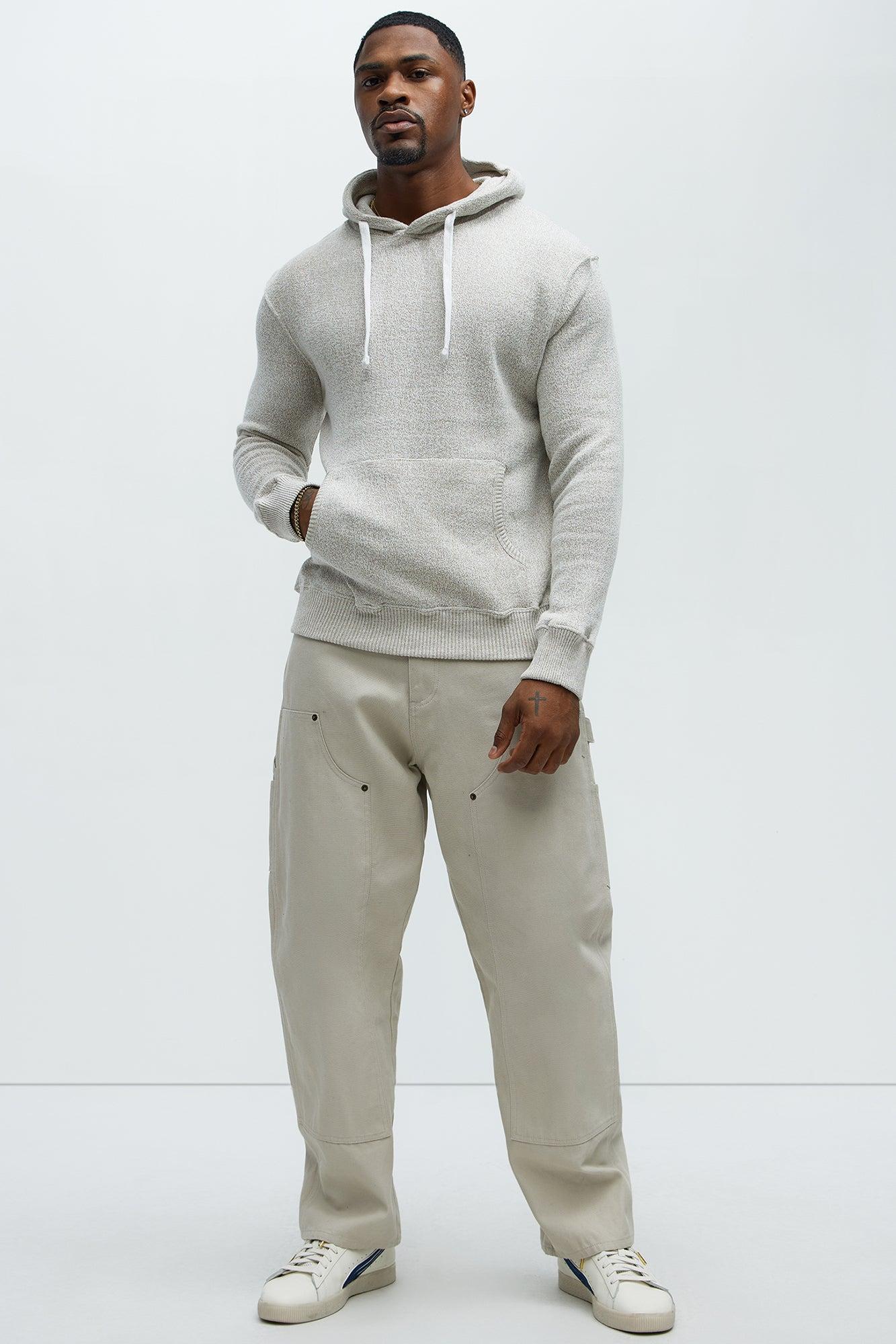 Time For A Walk Hoodie - Heather Grey Product Image