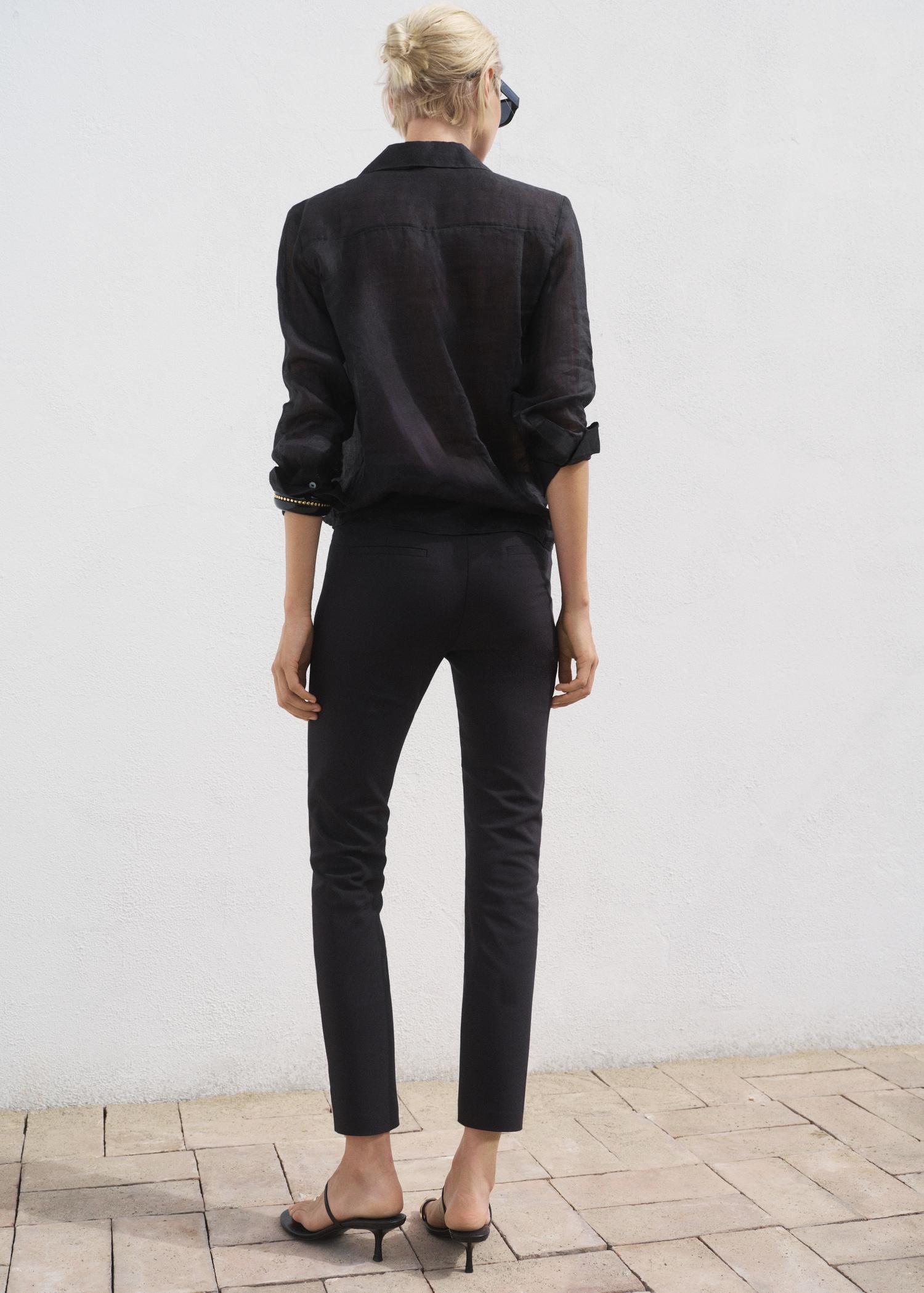 Crop skinny pants - Women | MANGO USA Product Image