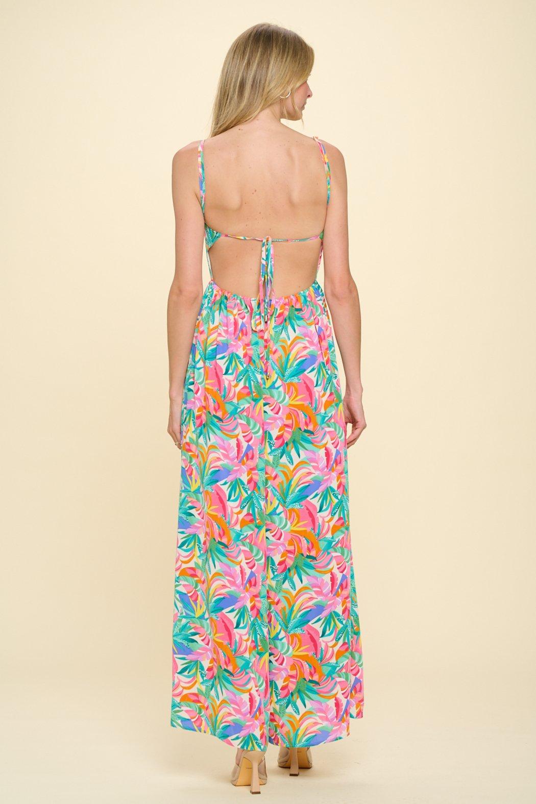 Palm Cora Dress Product Image