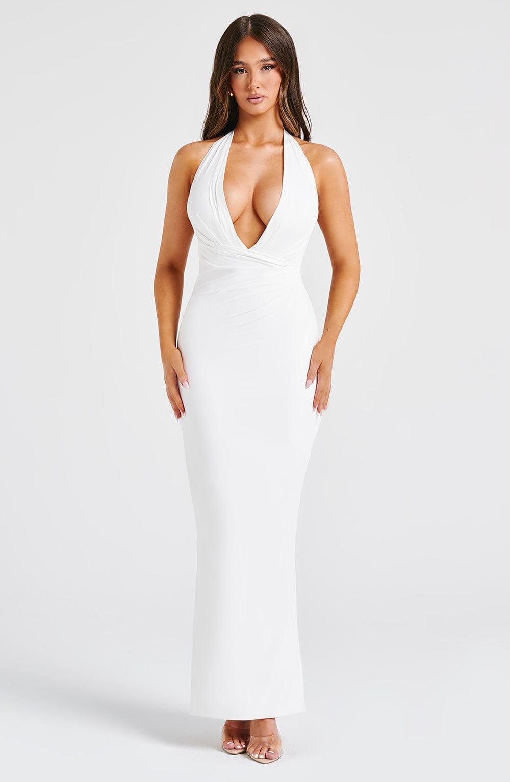 Evangeline Maxi Dress - Ivory Product Image