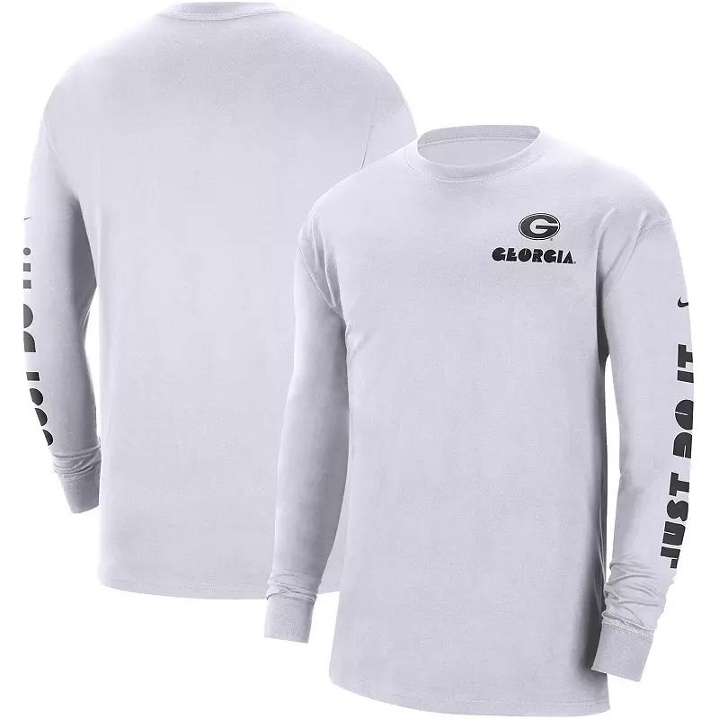 Men's Nike White Florida Gators Heritage Max 90 Long Sleeve T-Shirt,  Product Image