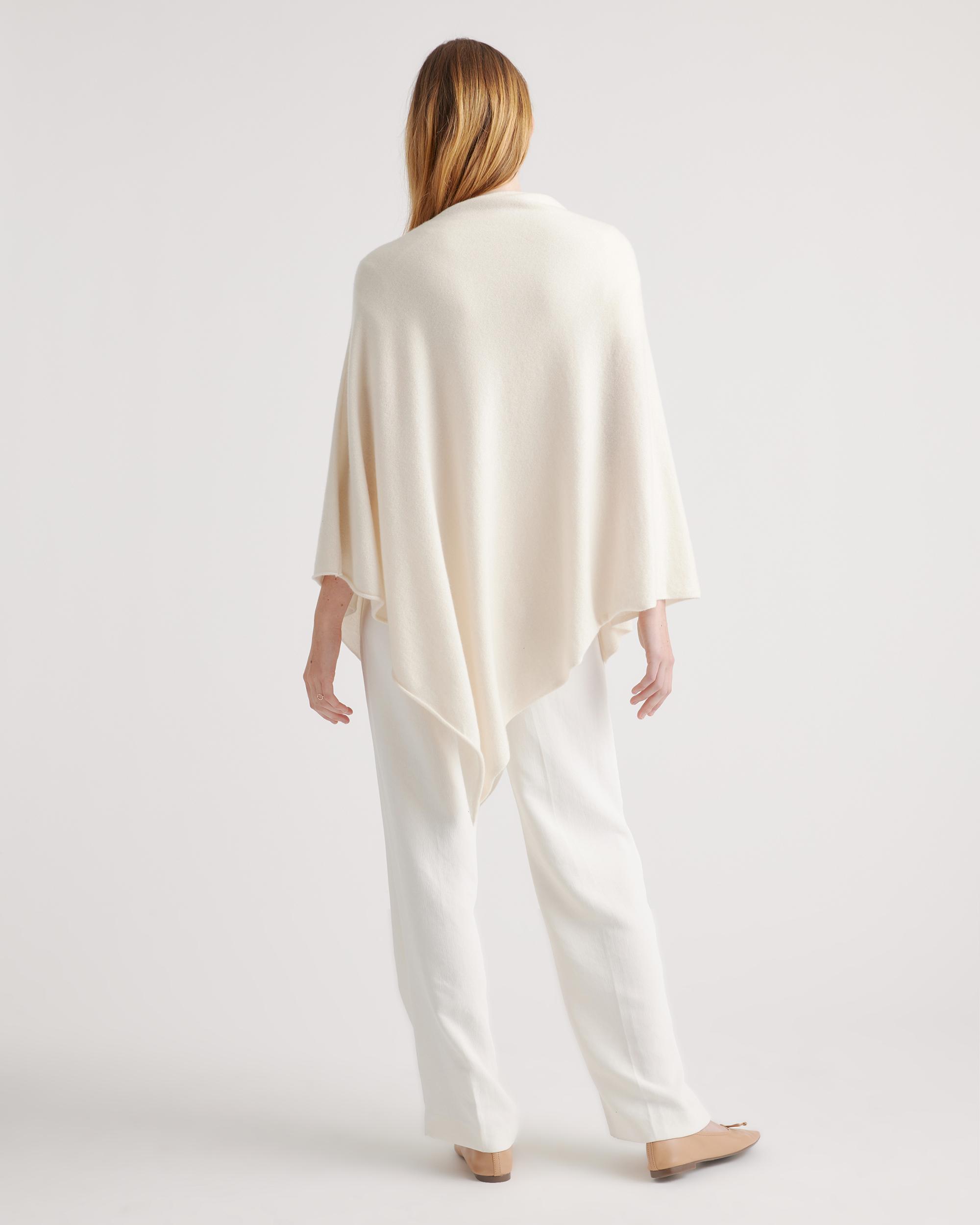 Quince | Women's Mongolian Cashmere Poncho Product Image