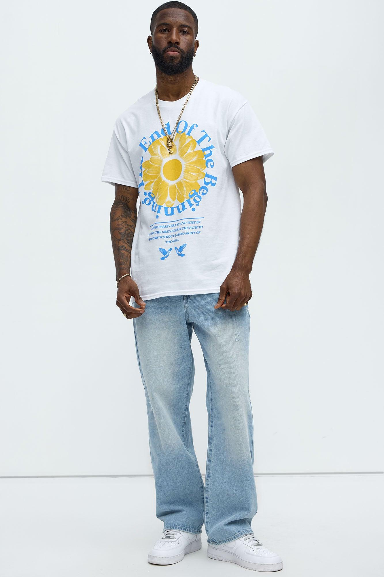 The End Of The Beginning Short Sleeve Tee - White Product Image