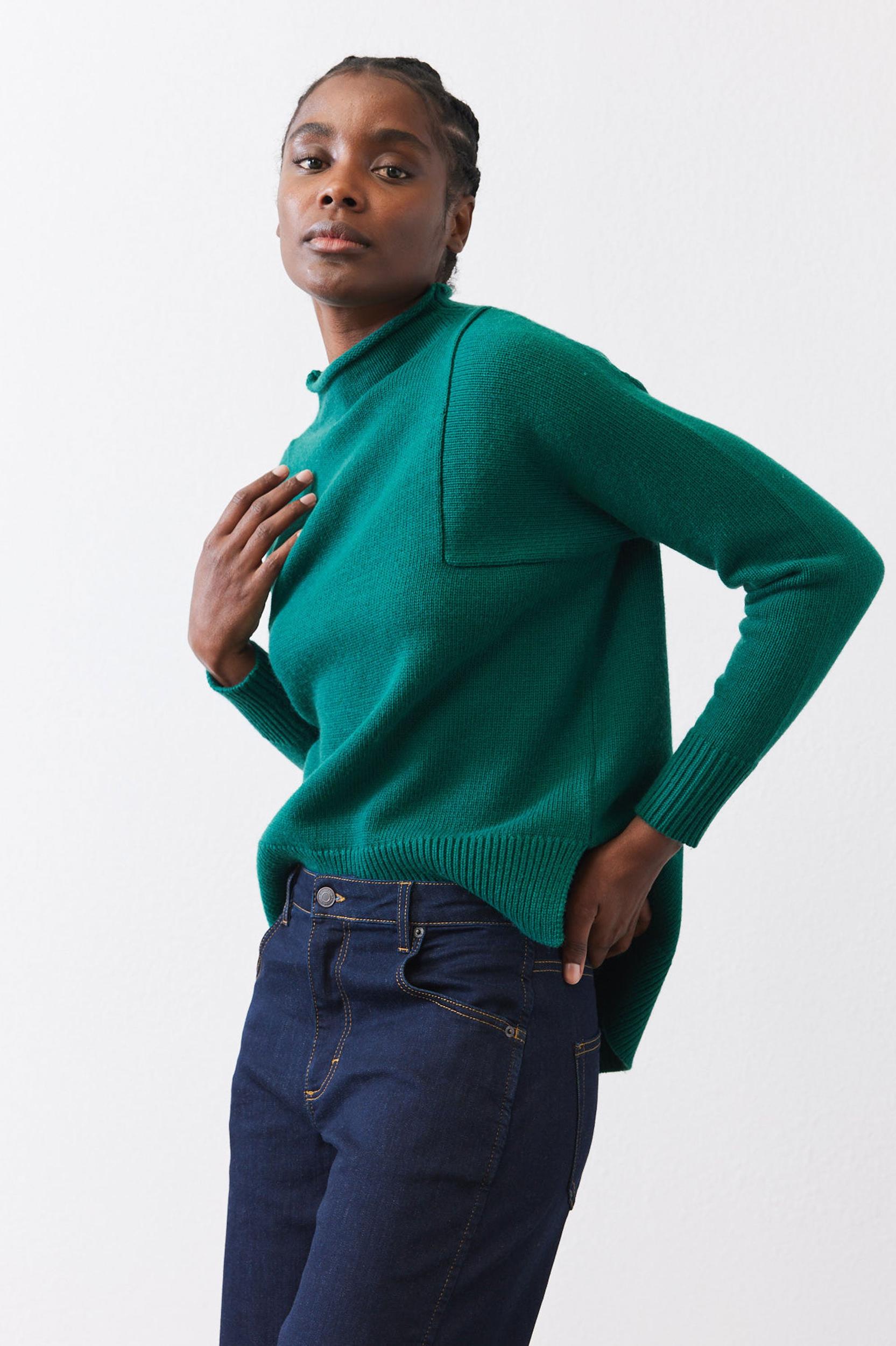 Out of the Box Mock Neck Sweater Product Image