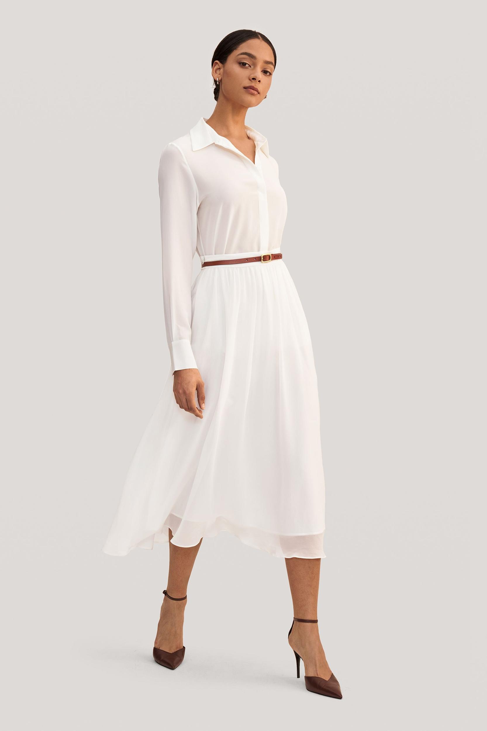 Double-layer Silk Tulle Skirt Product Image