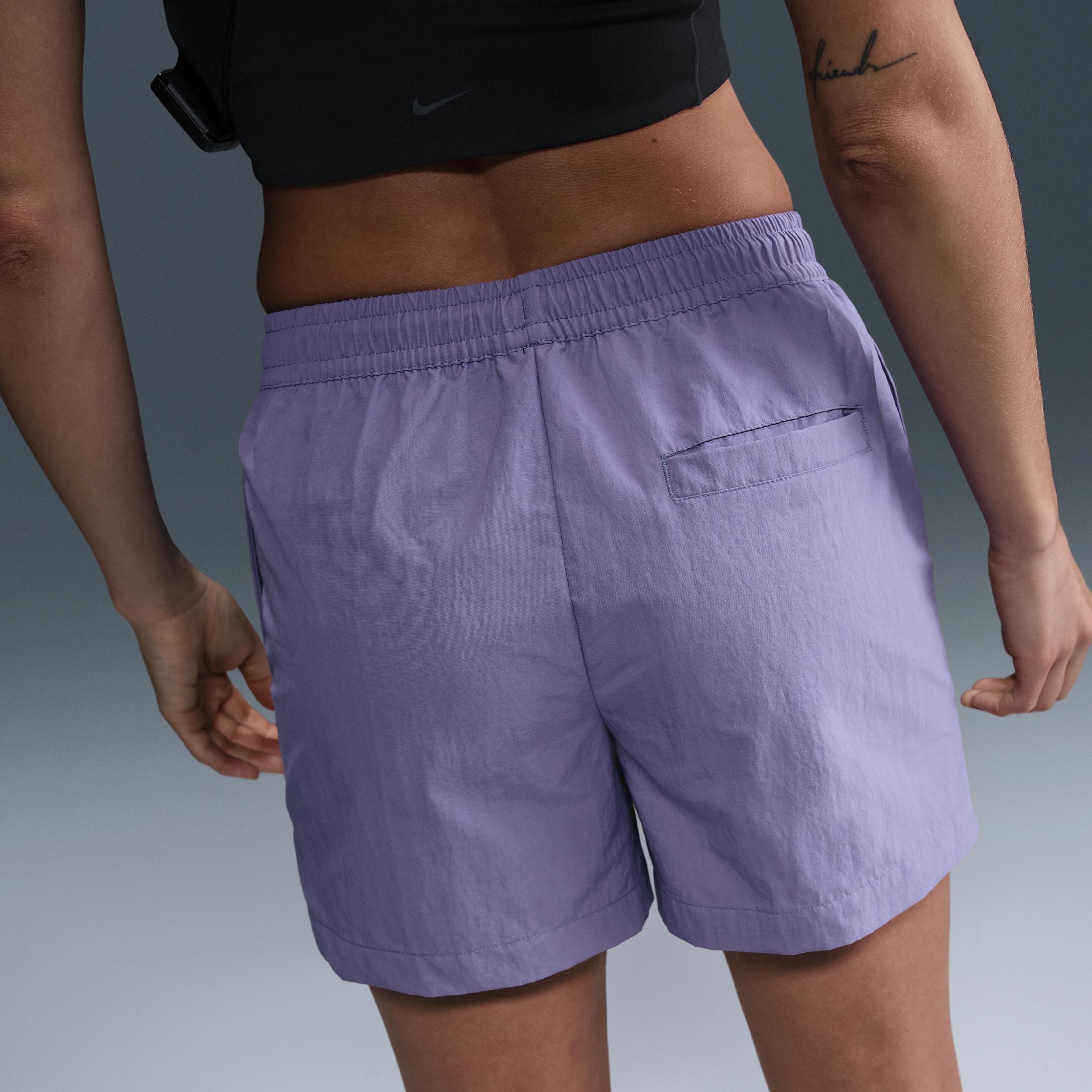 Womens Nike Sportswear Everything Wovens Mid-Rise 5 Shorts | FV6622-527 Product Image