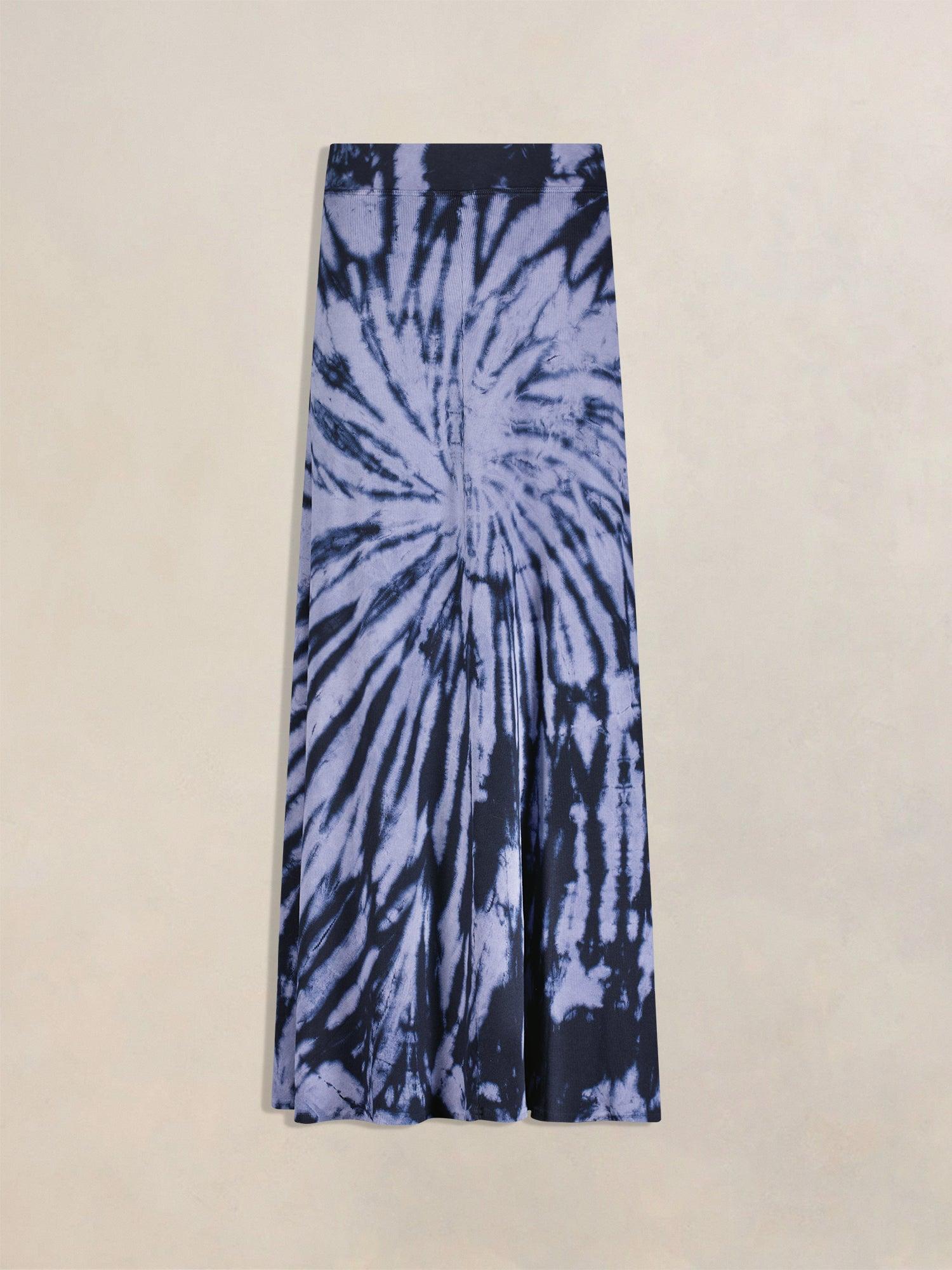 Hard Tail Ribbed Panel Maxi Skirt CS-128 Product Image