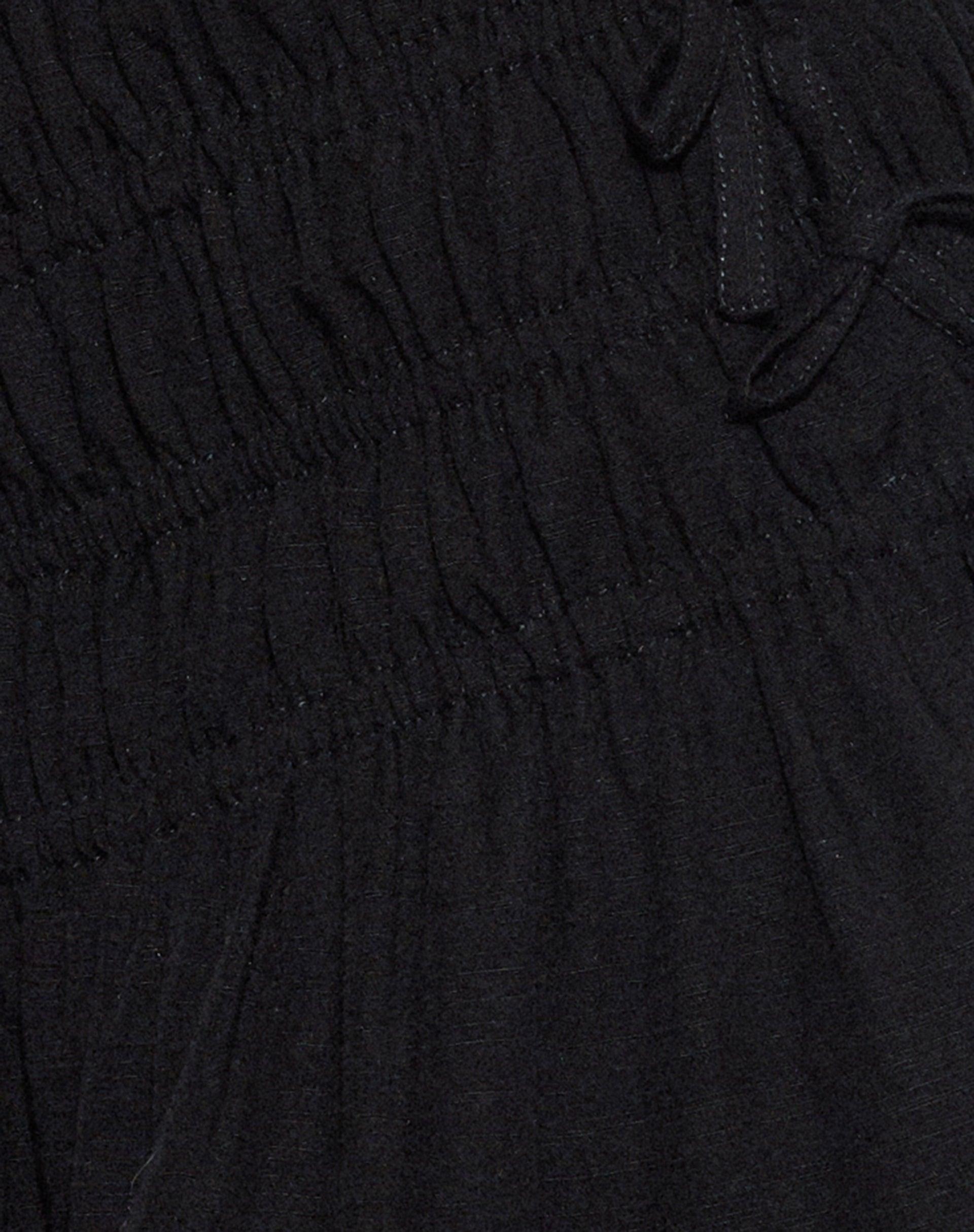 Rikako Shirred Mini Skirt in Black Female Product Image