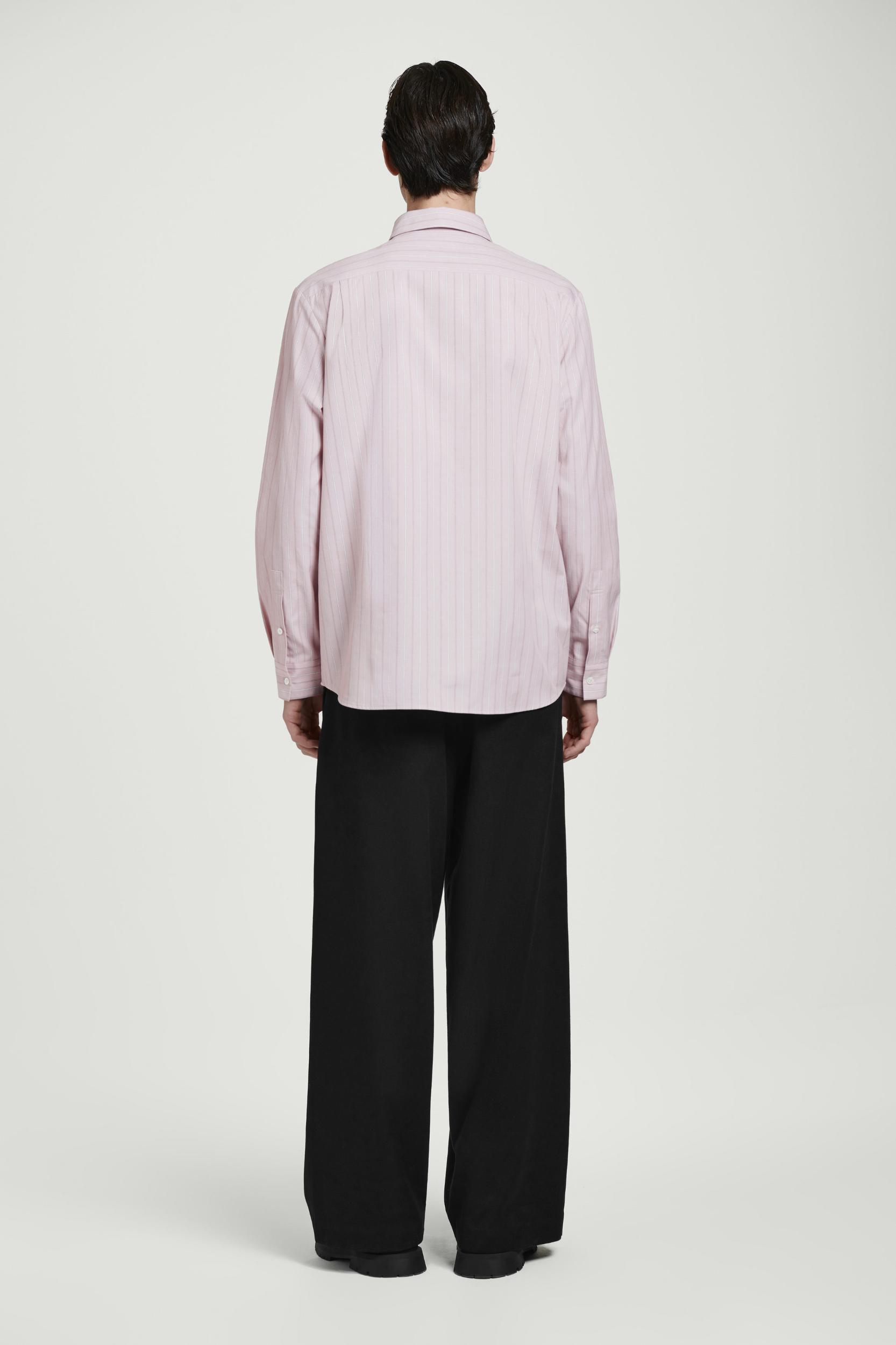 STRIPED COTTON SHIRT Product Image