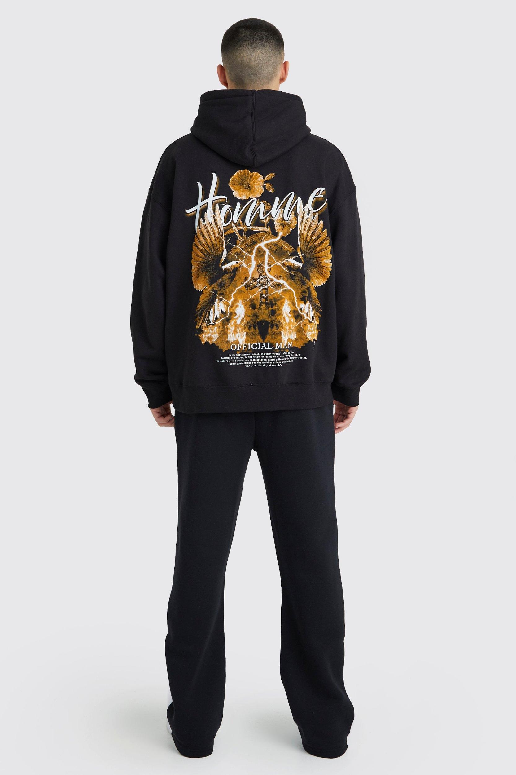 Regular Fit Gusset Sweatpants | boohooMAN USA Product Image