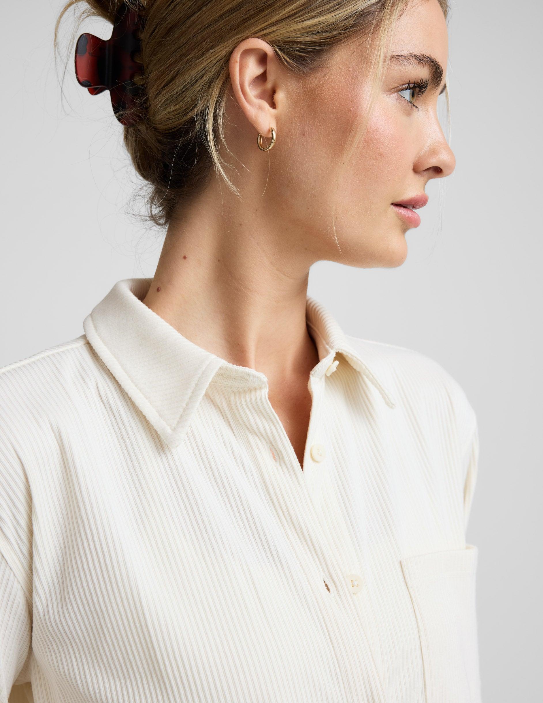 Breathe Easy Comfort Cord Button Up Product Image