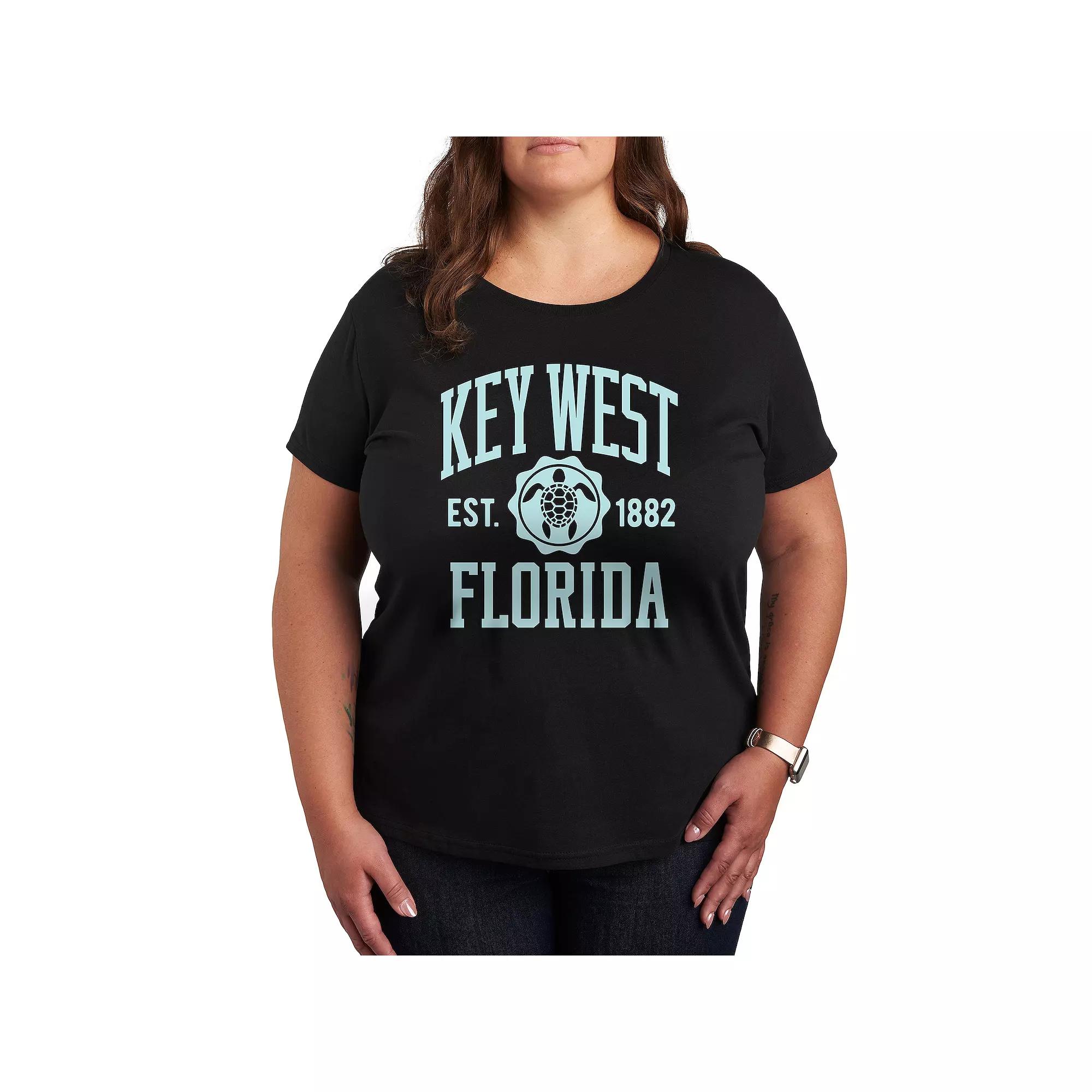 Plus Key West Athletic Graphic Tee, Women's,  Product Image