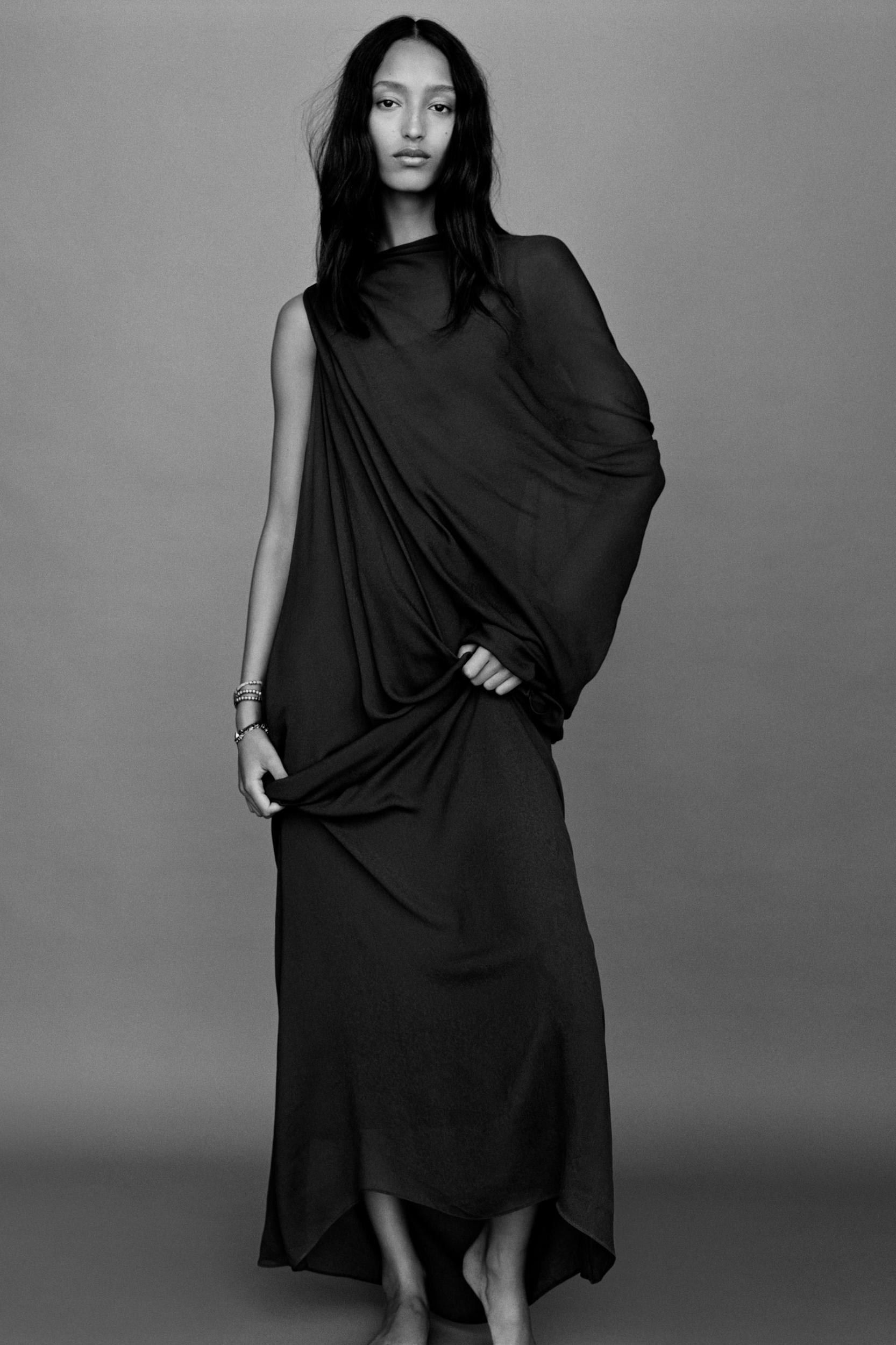 LIMITED EDITION MULTI-POSITION CAPE COMBINATION LONG DRESS Product Image