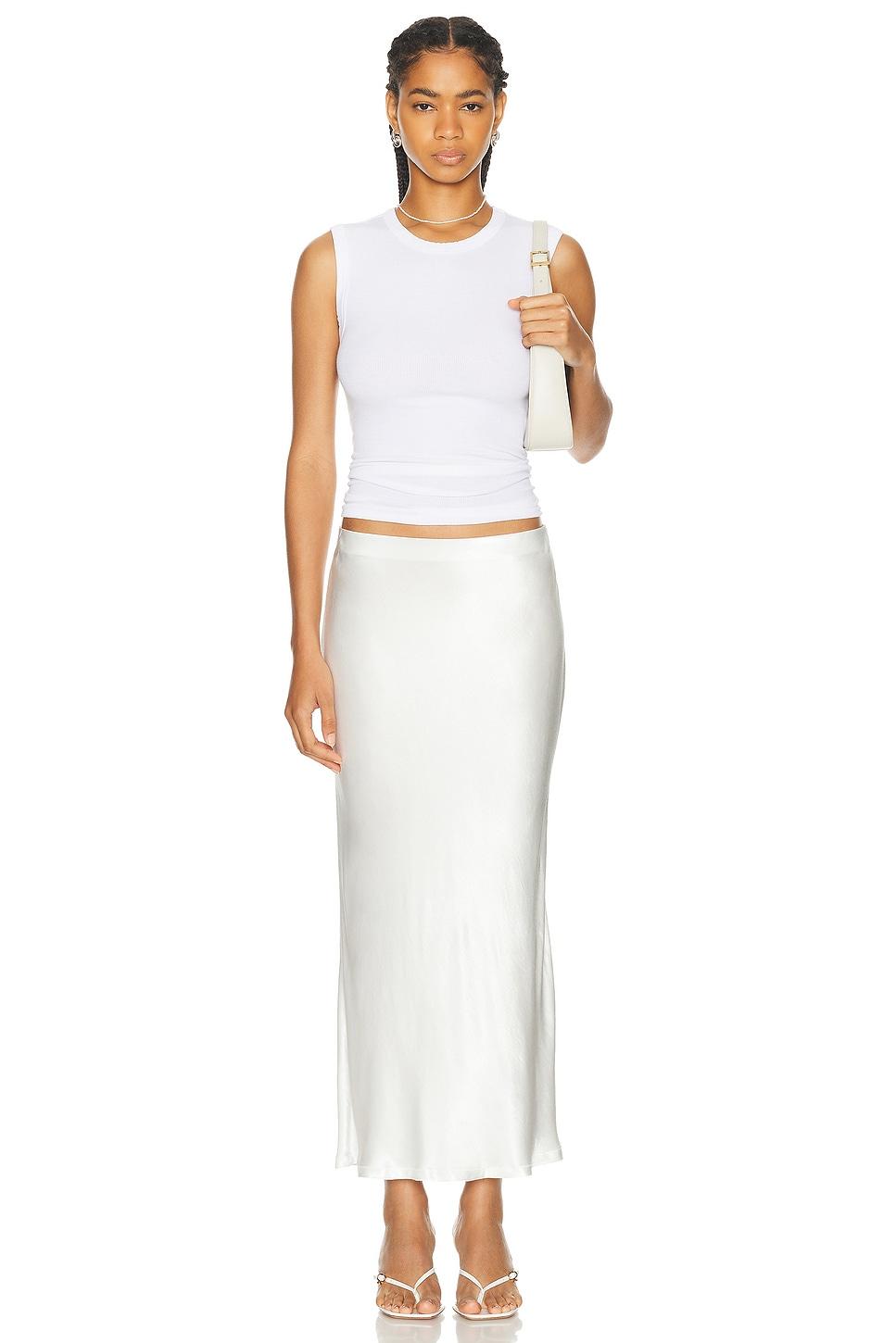 Stretch Silk Knit Sleeveless Tank Product Image