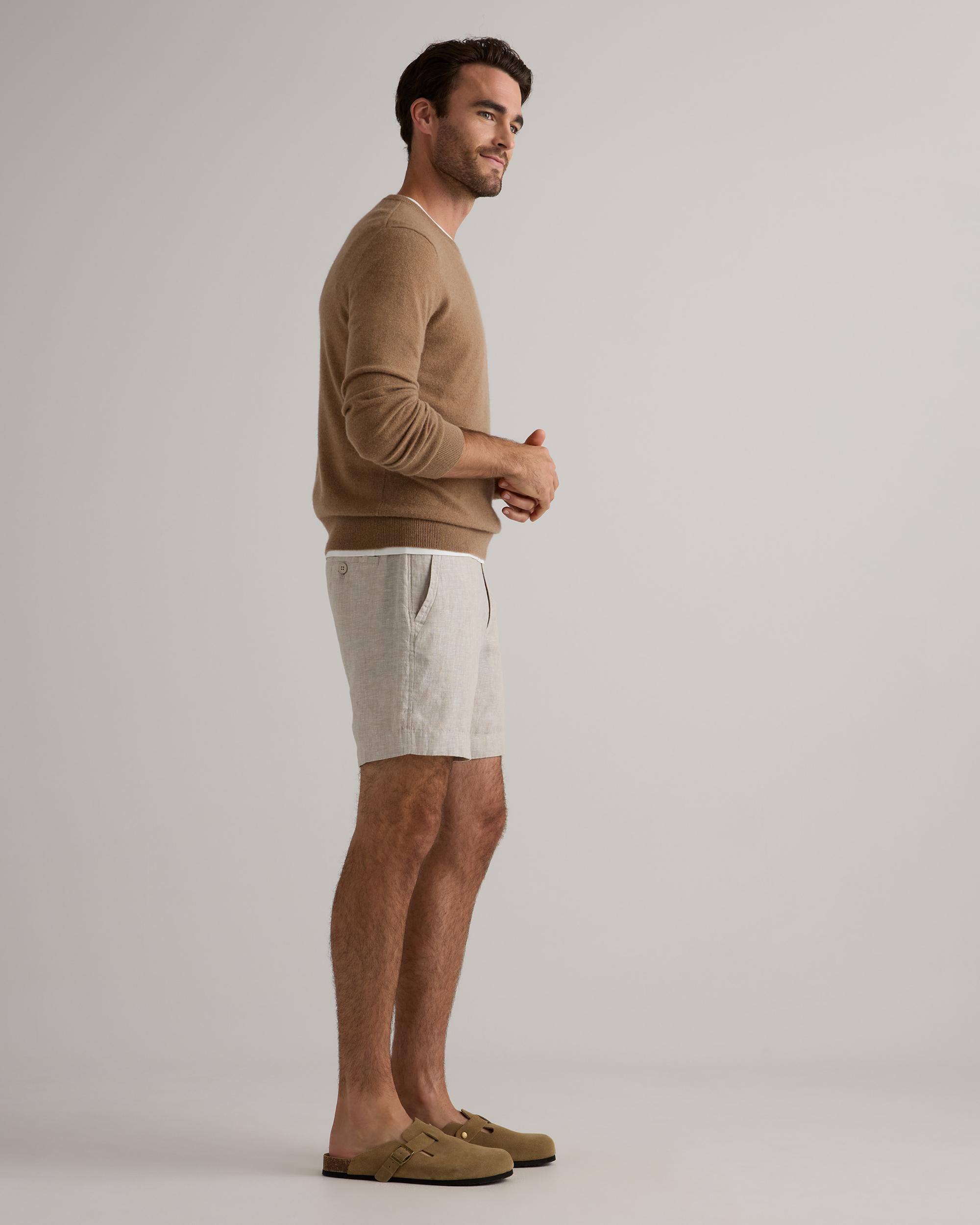 Quince | Men's 100% European Linen Trouser Shorts 7" Size XL Product Image