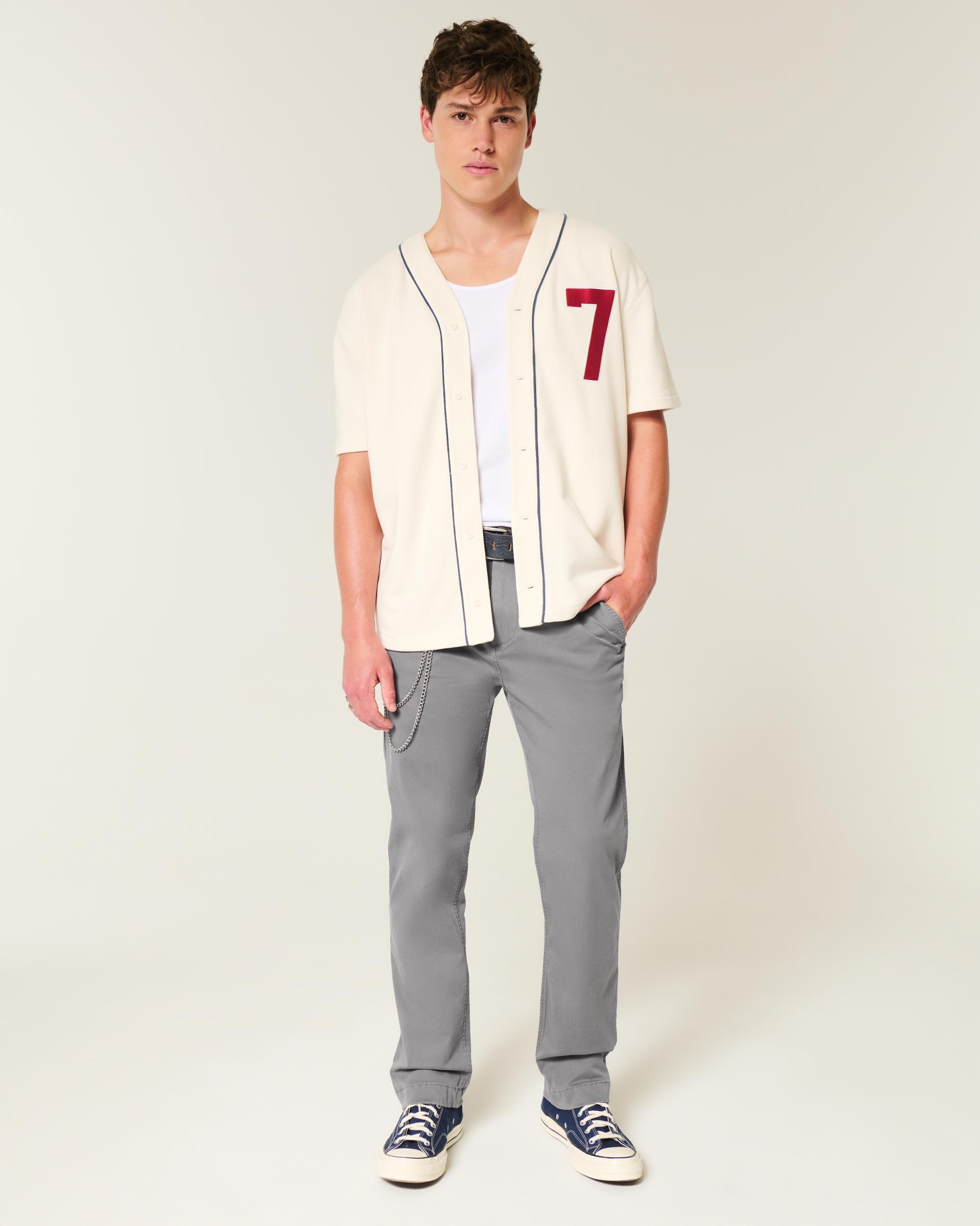 Slim Straight Chino Pants Product Image