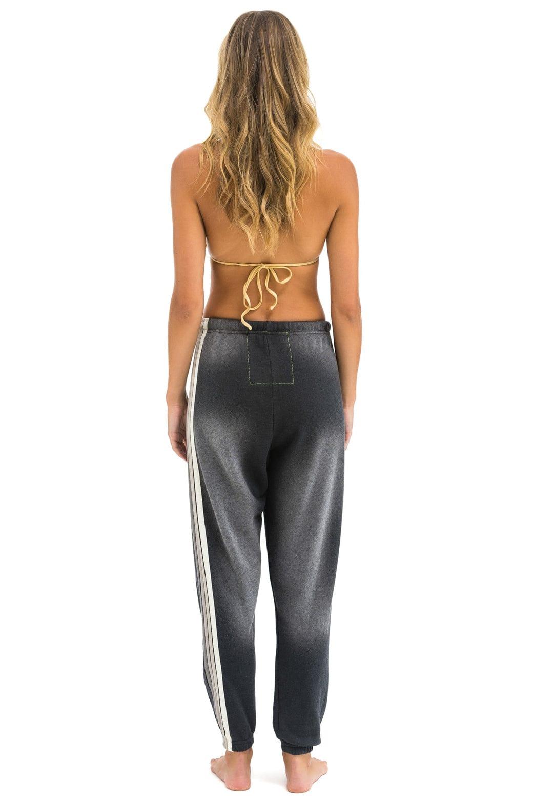 5 STRIPE SWEATPANTS - FADED SMOKE Female Product Image