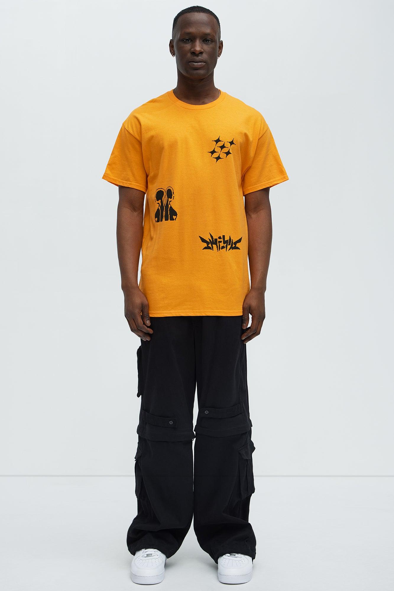 Back To Back Short Sleeve Tee - Orange Product Image