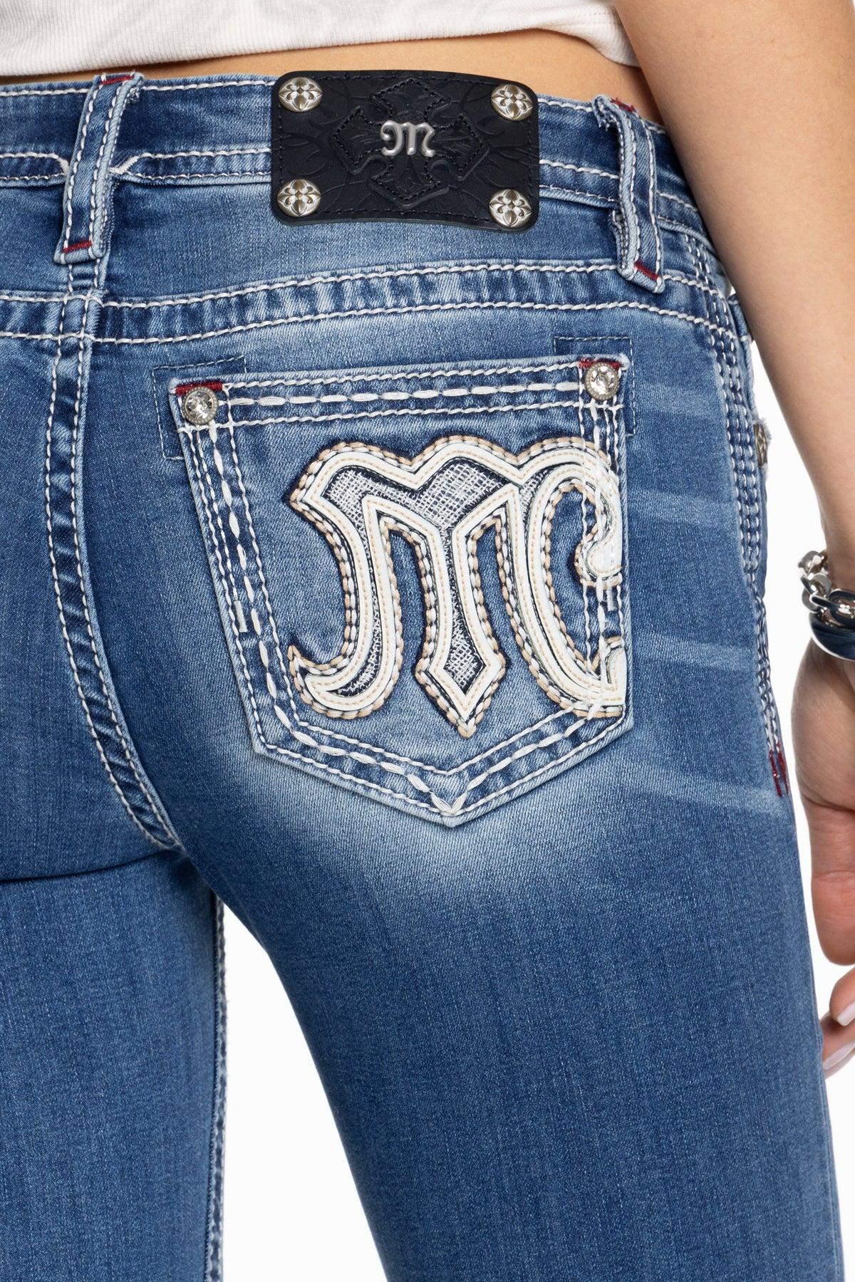 Maven Logo Bootcut Jeans Product Image