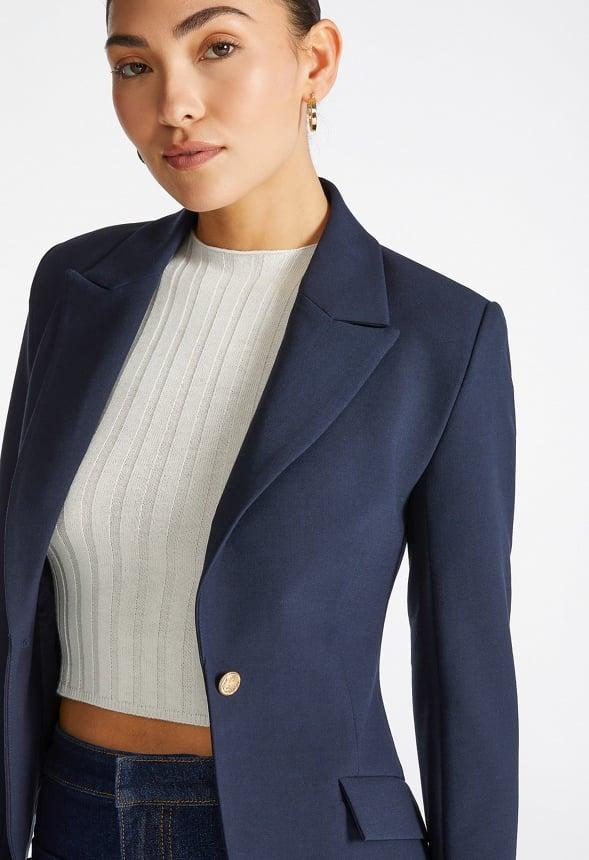 Fitted Short Blazer Product Image