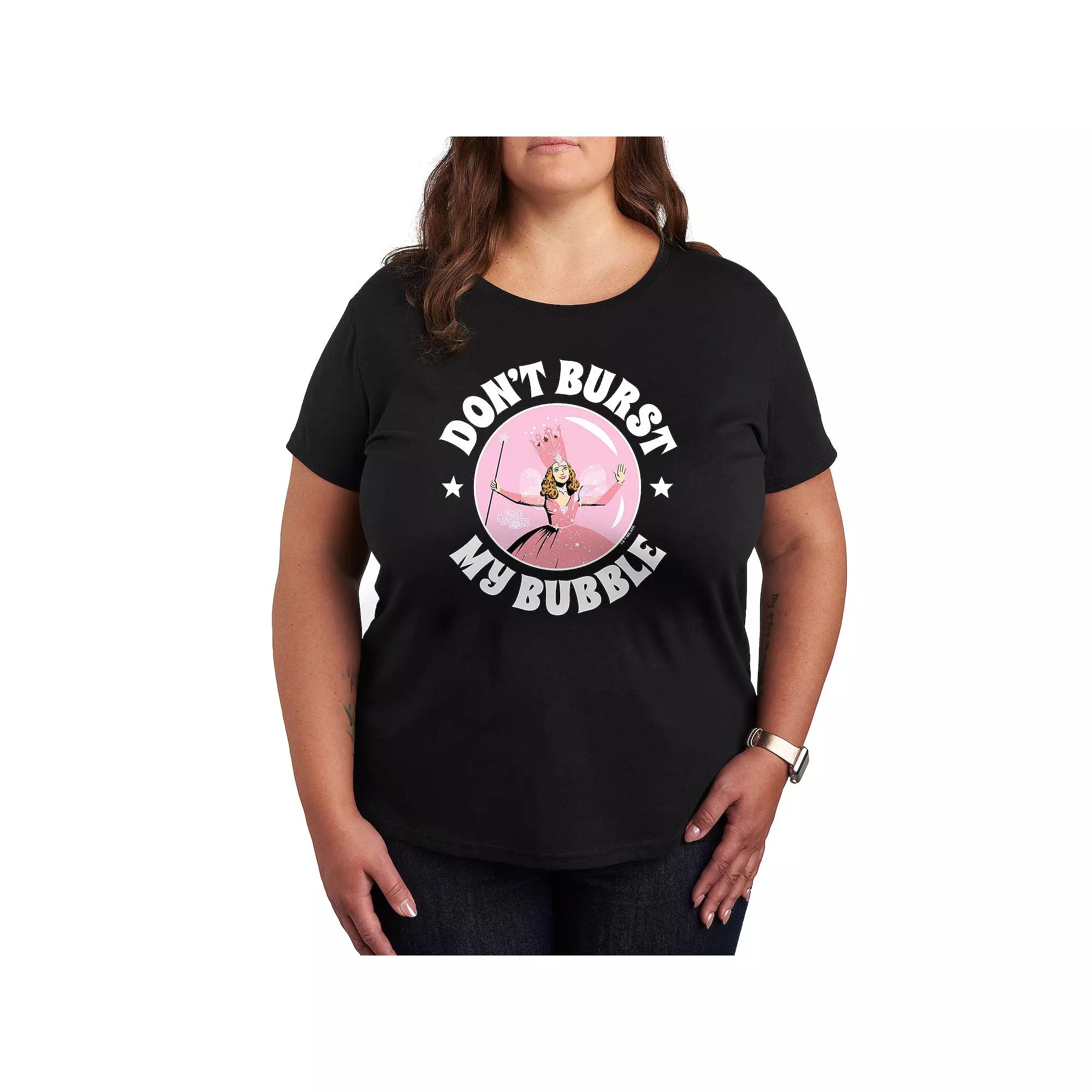 Plus The Wizard Of Oz Burst My Bubble Graphic Tee, Women's,  Product Image