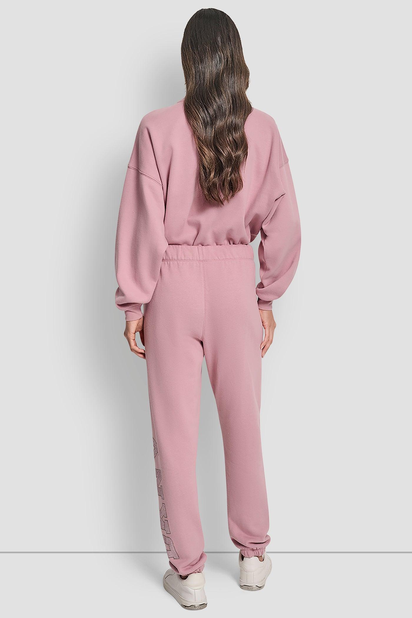 EXPLODED RHINESTONE VARISTY LOGO HIGH RISE RELAXED Product Image