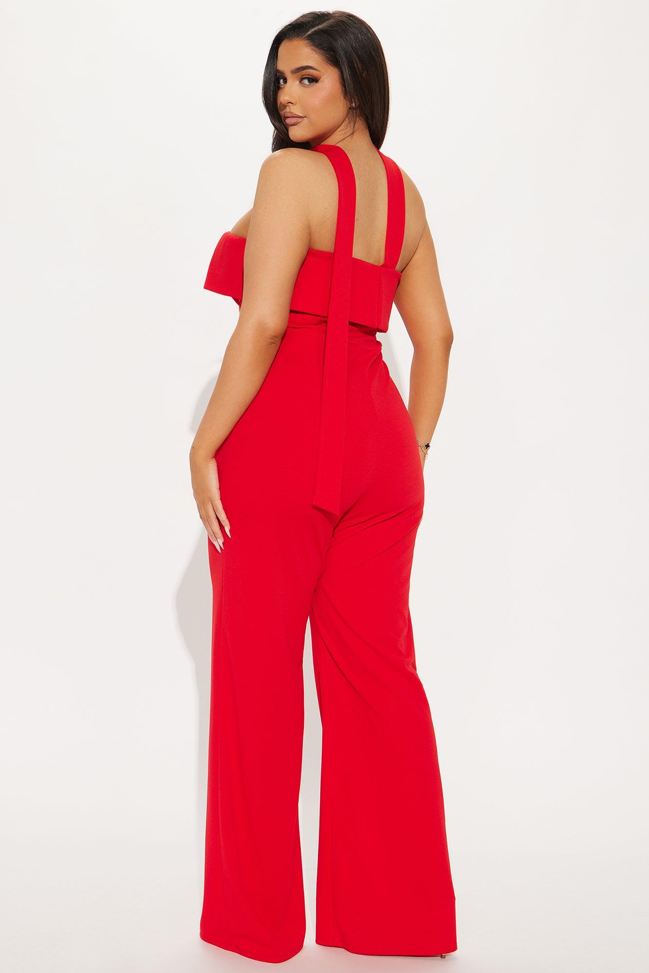 Red Carpet Jumpsuit - Red Product Image