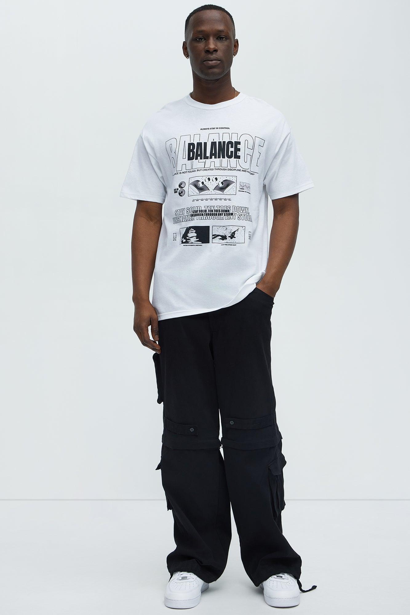 Always In Control Short Sleeve Tee - White Male Product Image