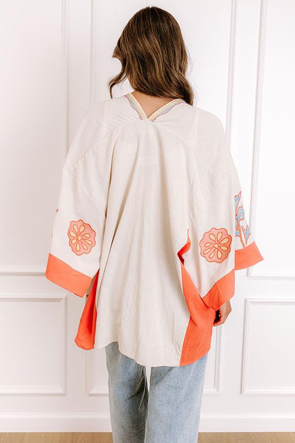 Blooming Personality Floral Embroidered Overlay Product Image