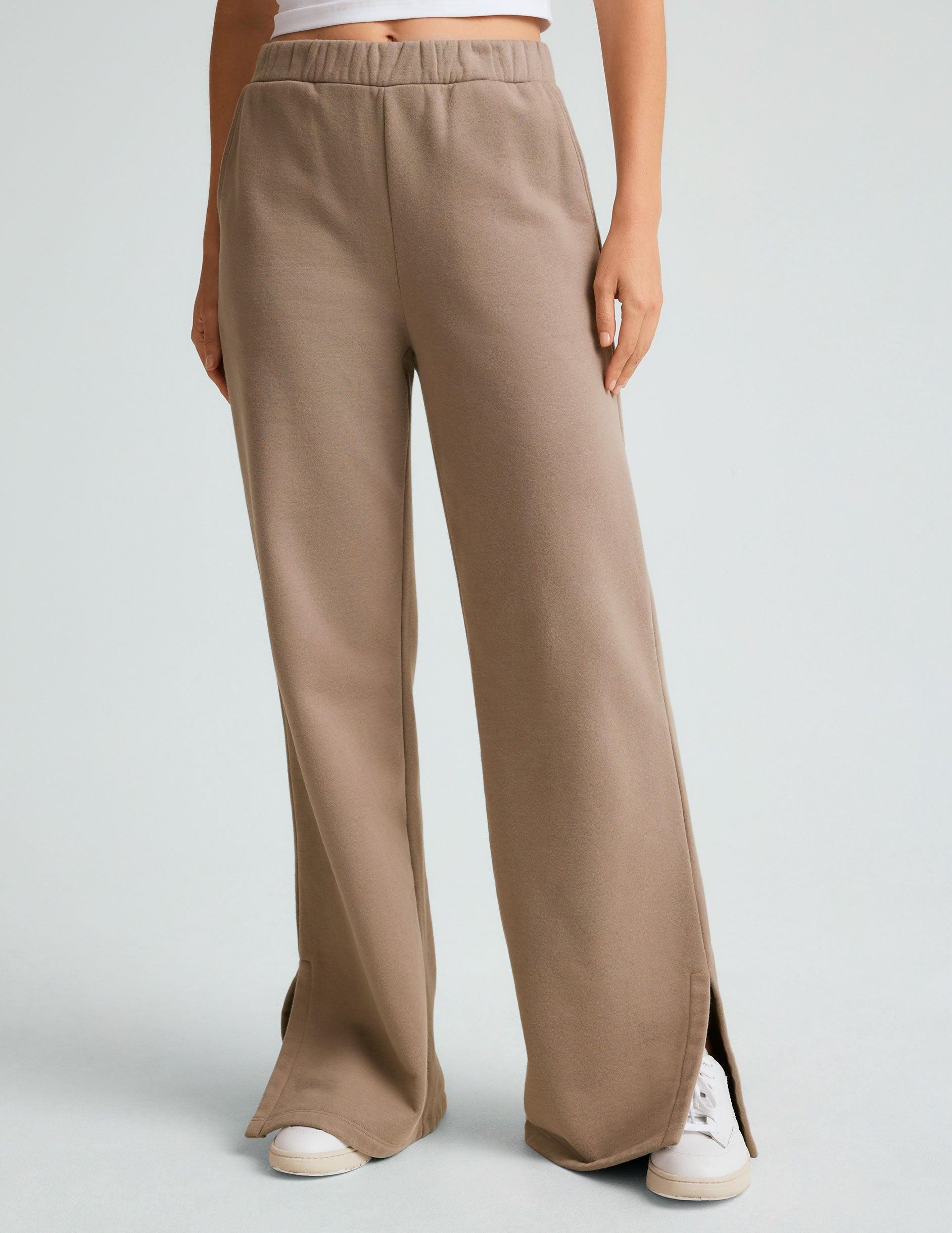 LuxeFleece Wide Leg Pant Product Image