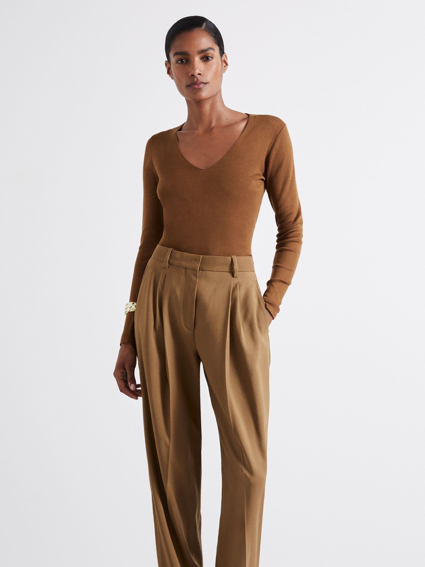 Italian Mohair V-Neck Sweater Product Image