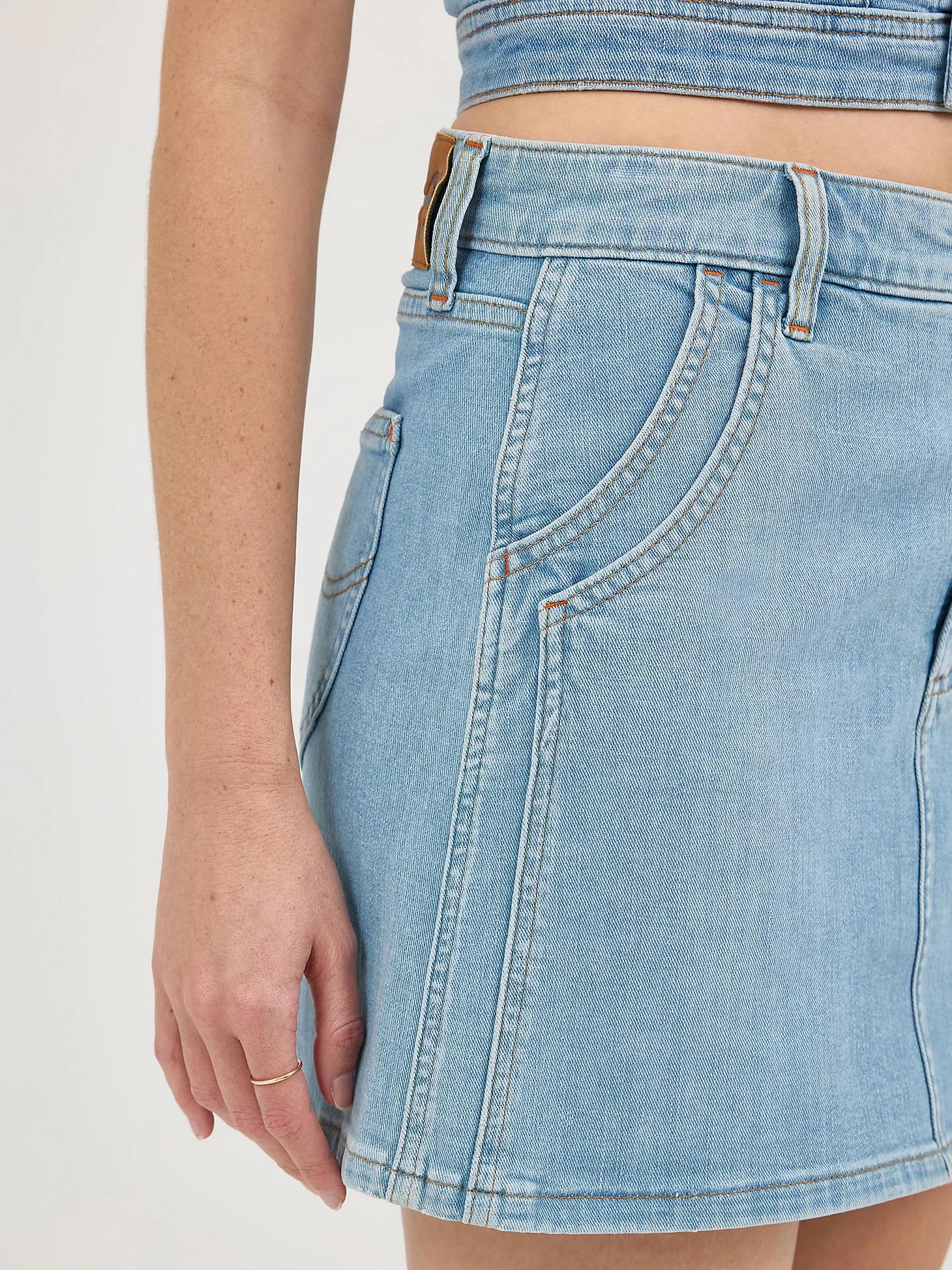 Women's Double Side Seam Mini Skirt | Women's Skirts & Dresses | Lee® Product Image