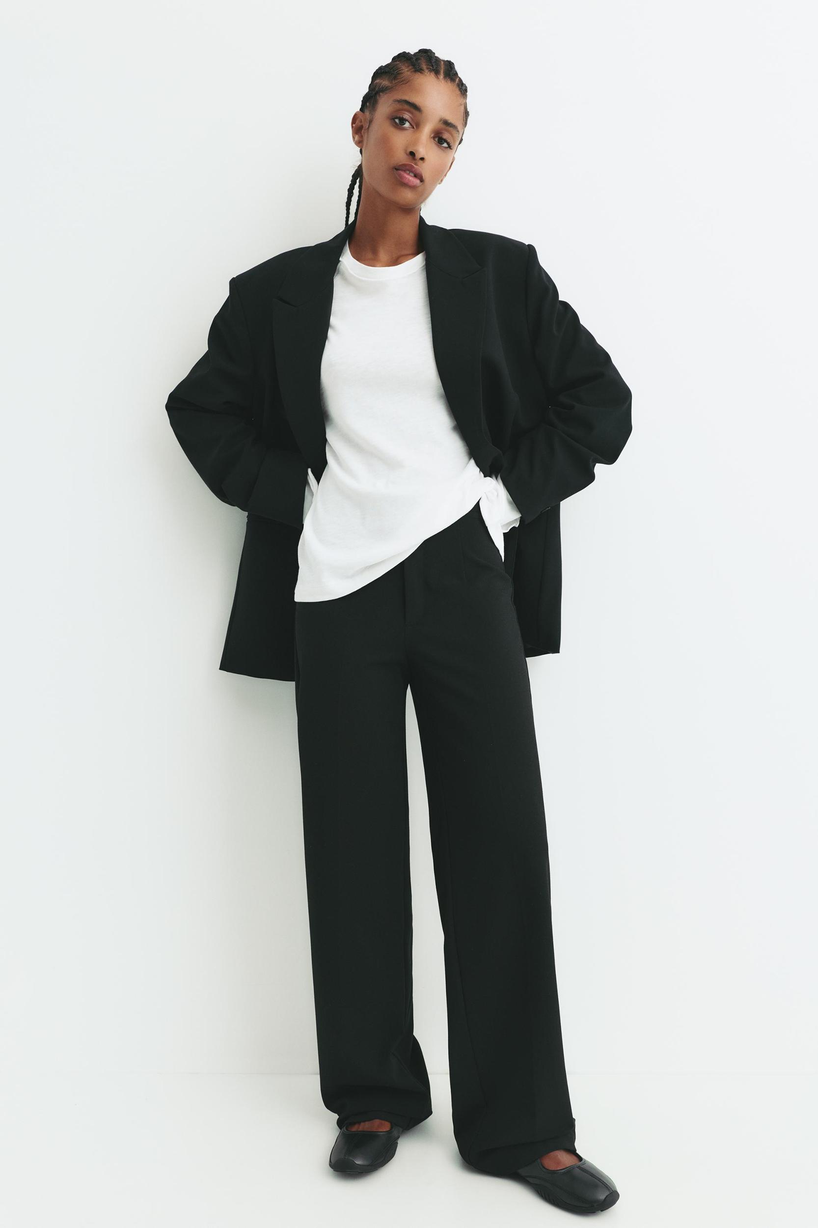 High-rise smart pants Product Image