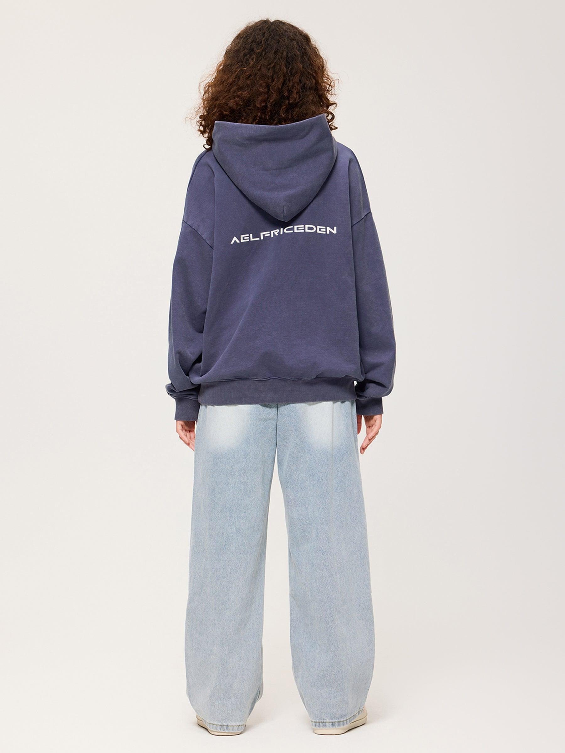 Aelfric Eden Oversized Blurring Star Hoodie Product Image